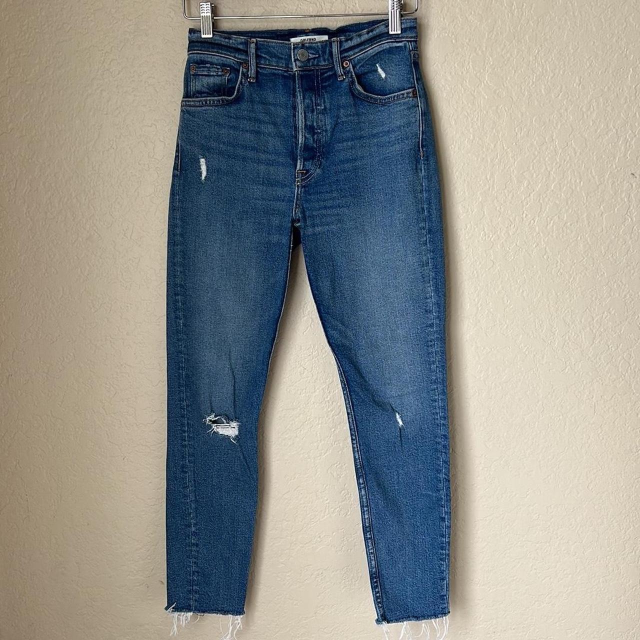 Grlfrnd Karolina slim straight jeans Excellent... - Depop