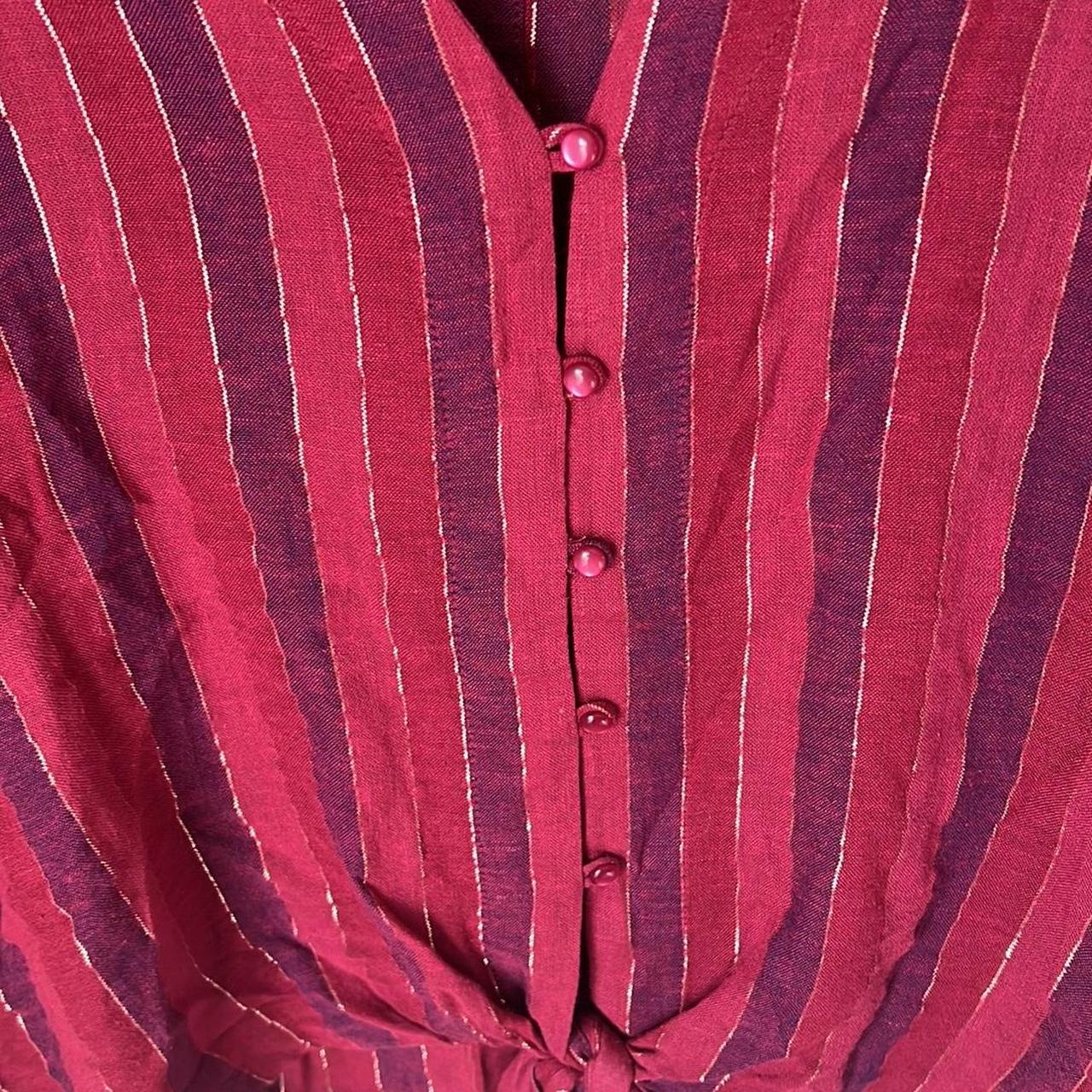 Rails Women's Blouse - Red/Burgundy - M – Rails T… - image 2