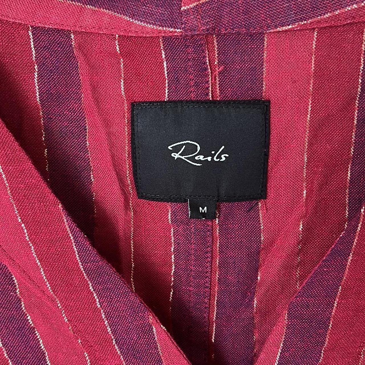 Rails Women's Blouse - Red/Burgundy - M – Rails T… - image 3