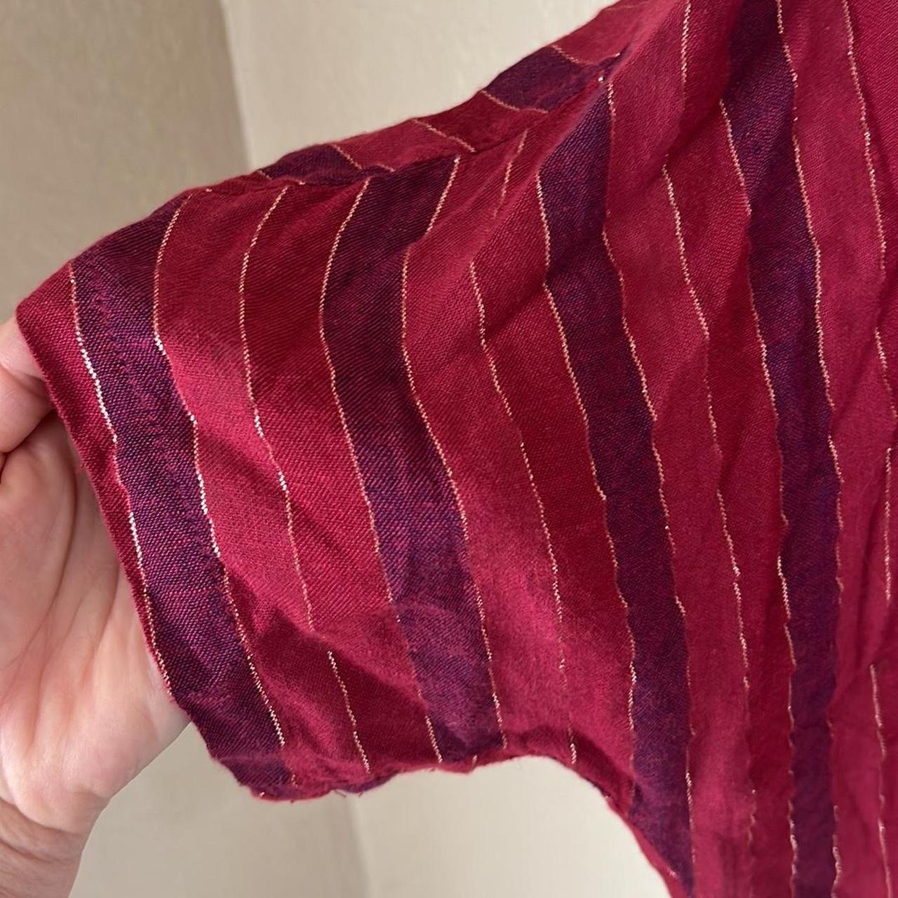 Rails Women's Blouse - Red/Burgundy - M – Rails T… - image 4