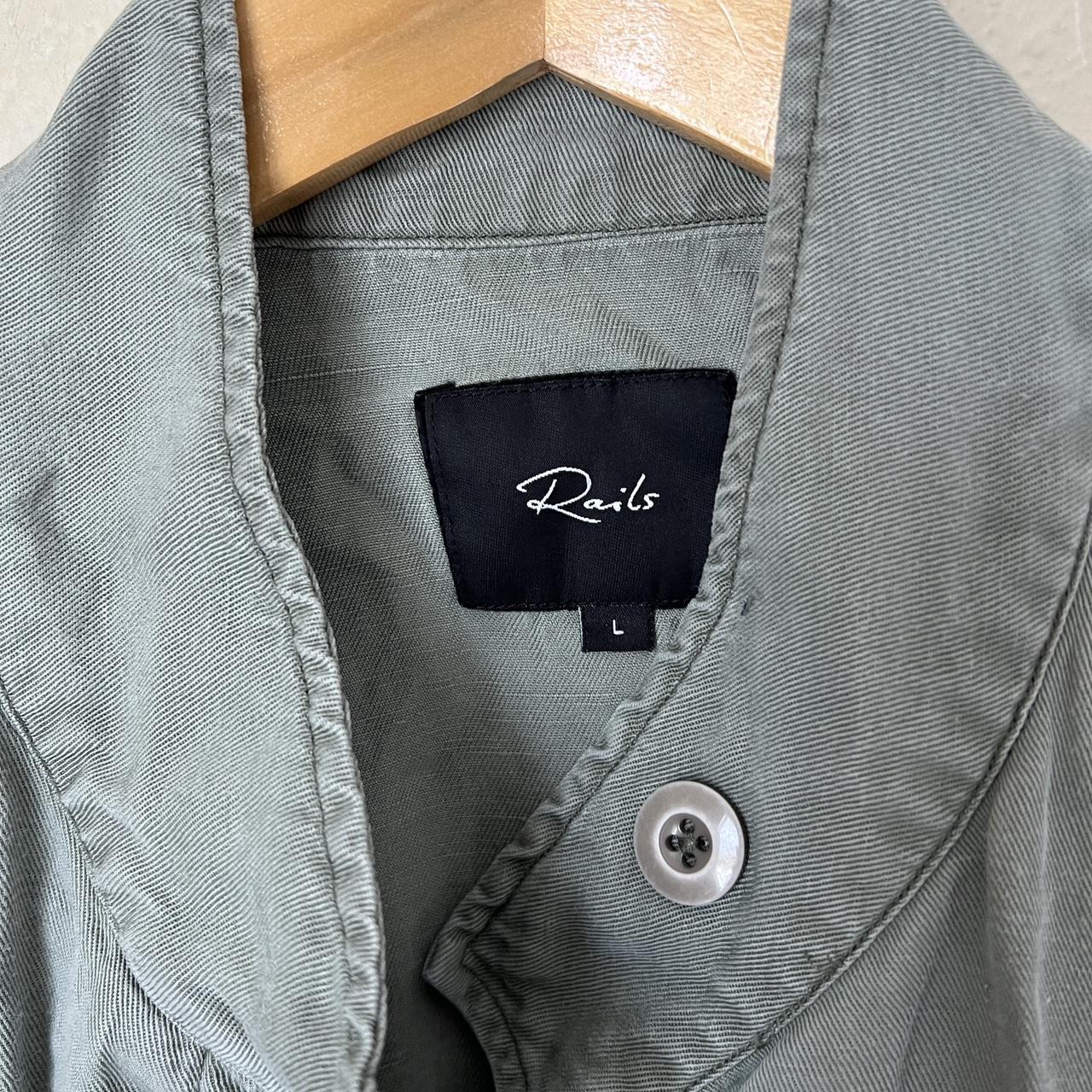 Rails Women's Jacket - Green/Khaki - S – Rails sa… - image 3