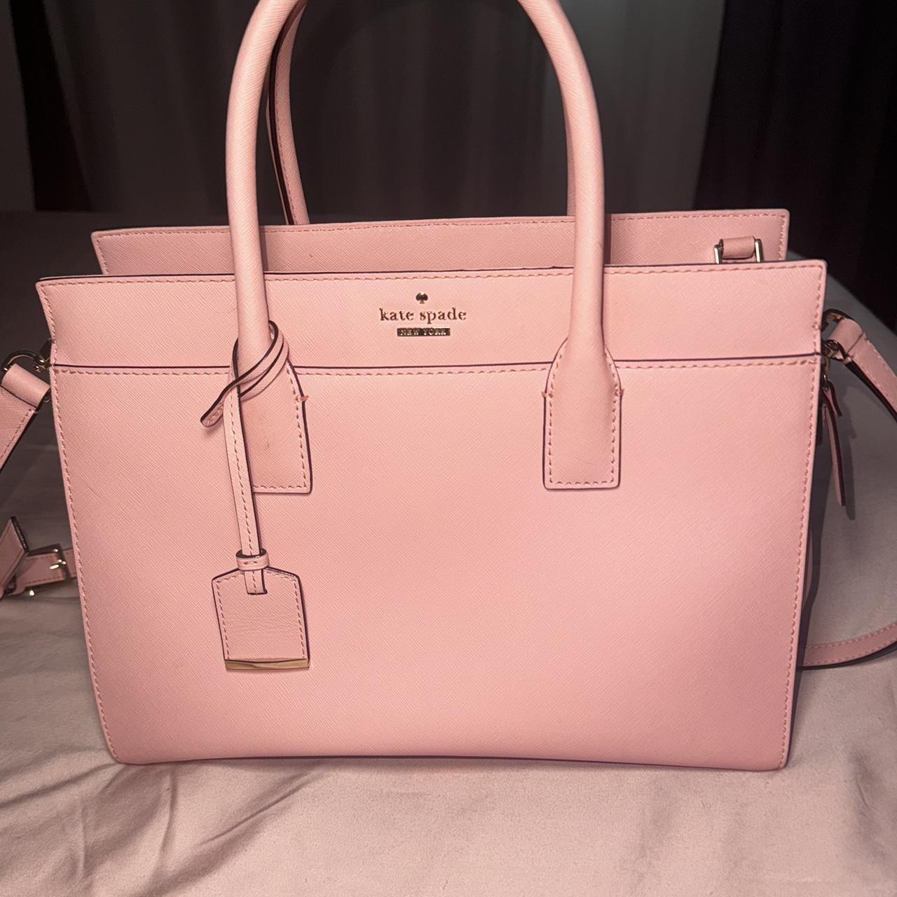 Pink Kate Spade bag! Super cute everyday bag. This... Depop