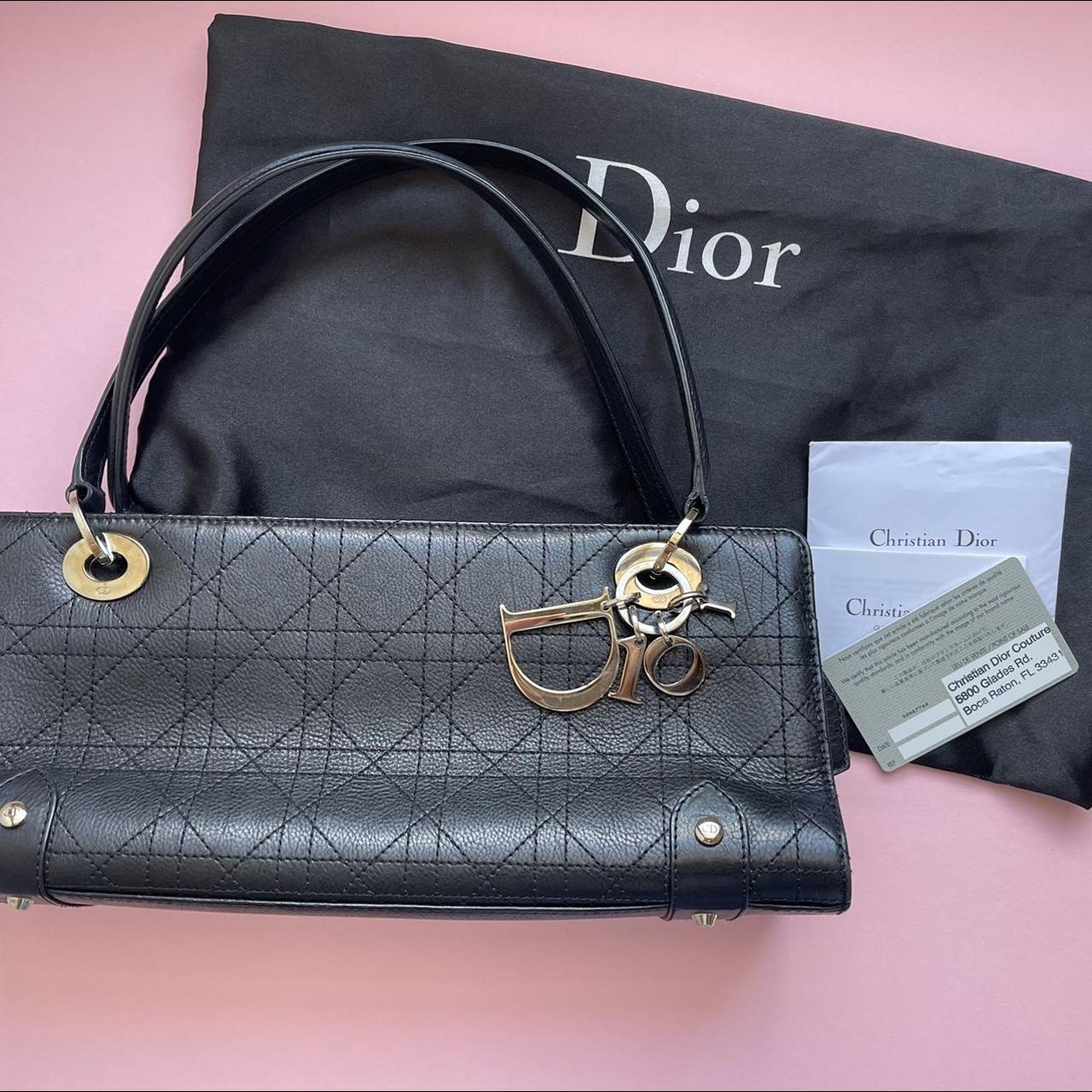 Christian Dior EastWest Handbag Mint condition Certificate of  Authenticity  eBay