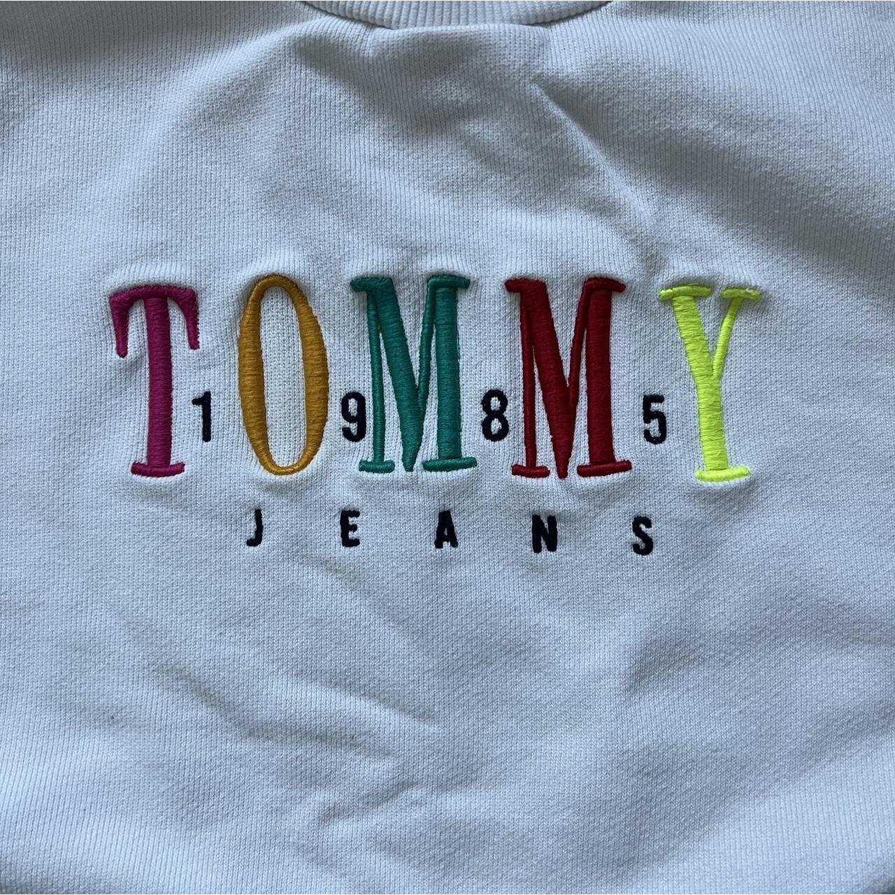 Tommy Hilfiger Women's Sweatshirt - White - XL – … - image 3