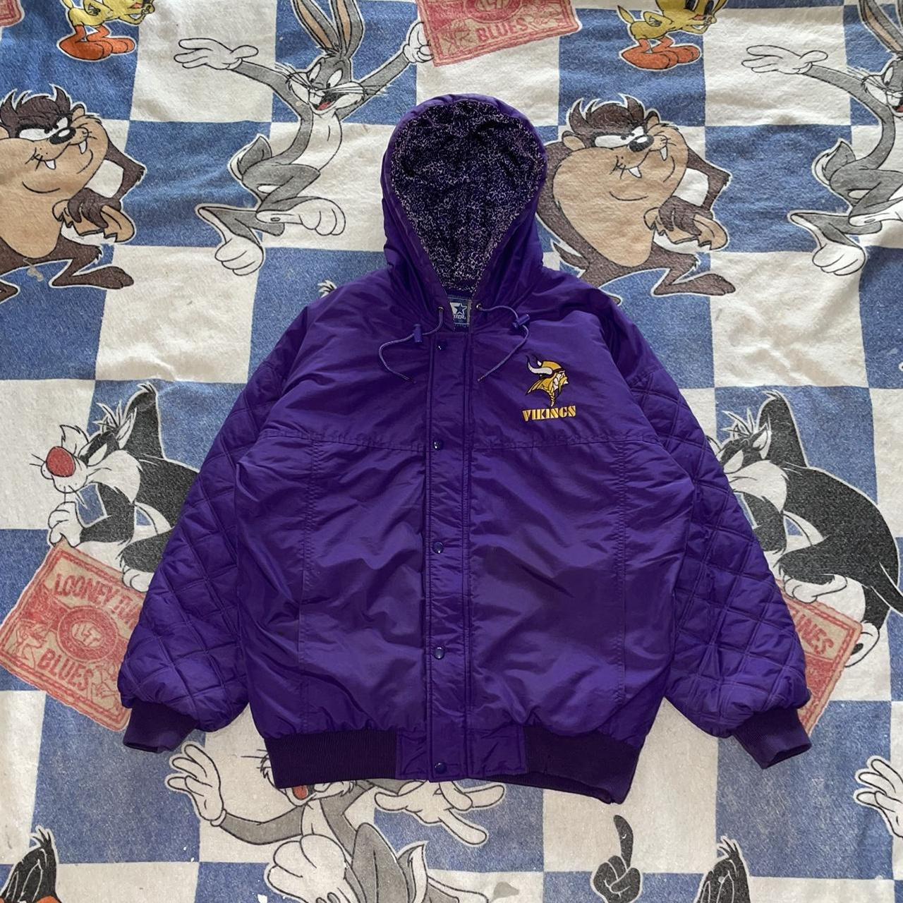 Vintage Minnesota Vikings Starter Jacket very good - Depop