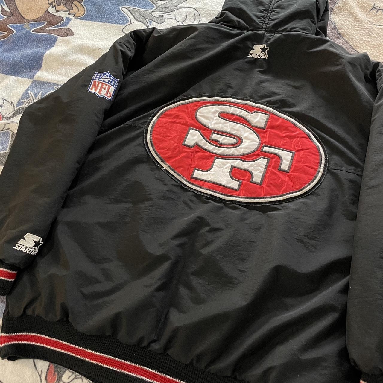 Vintage 49ers Jacket Logo 7 San Francisco 49ers - Depop