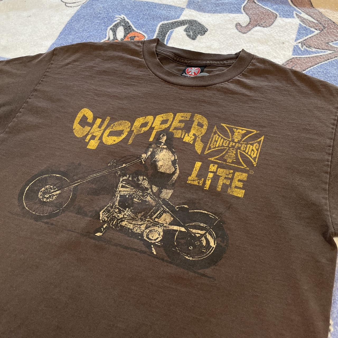 Vintage west coast choppers tee fits size large | Depop