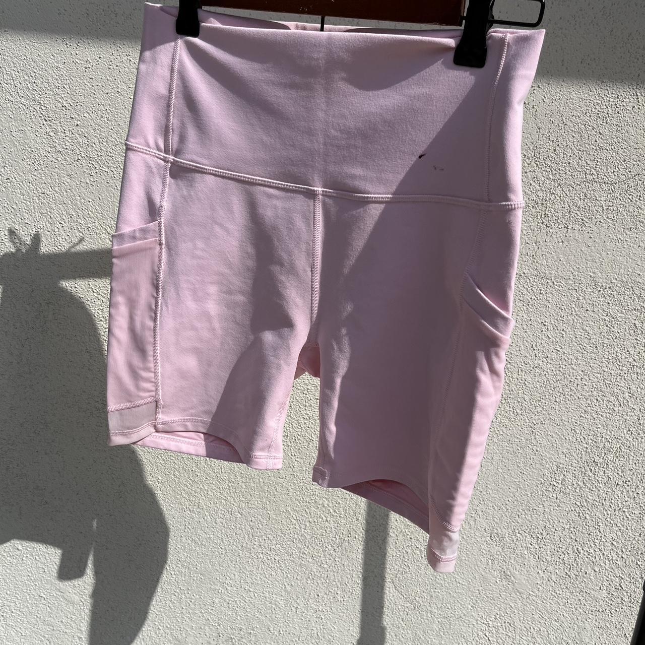 light pink leggings colorfulkoala size xs - Depop