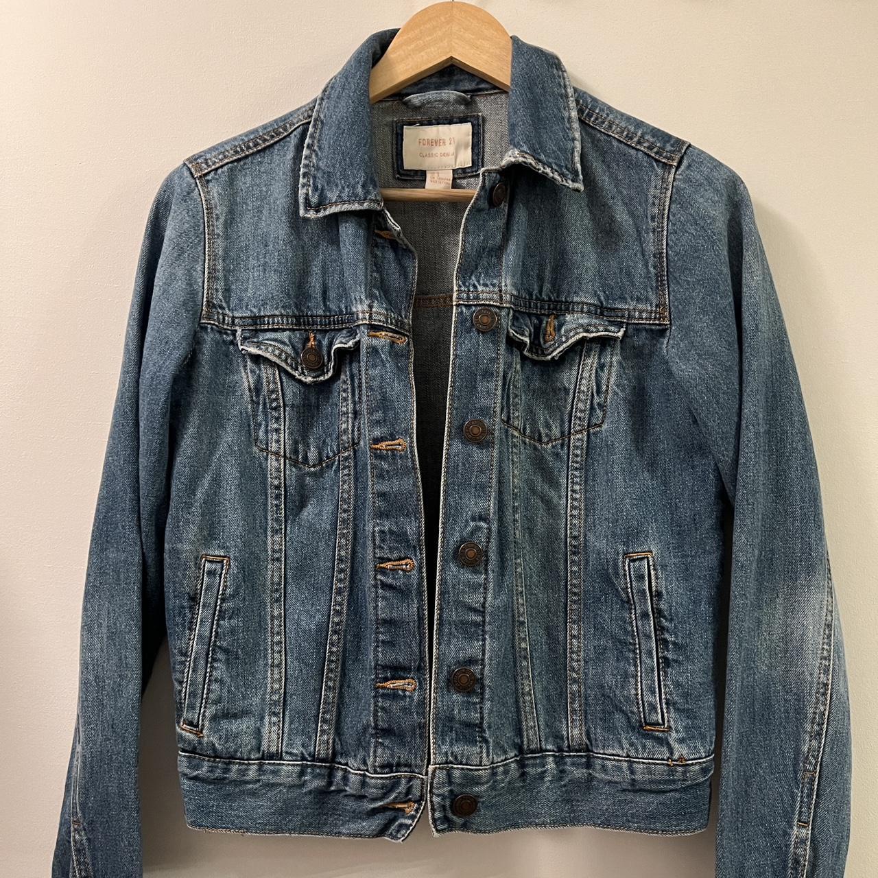 Forever 21 clearance classic denim jacket