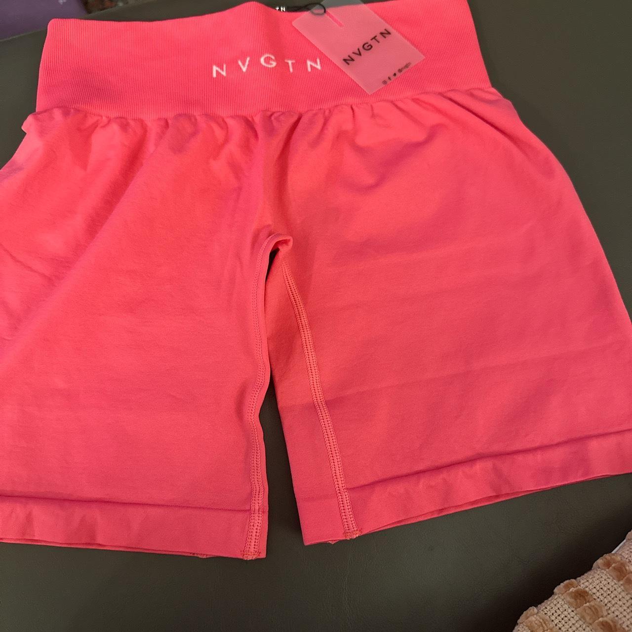 Bright Pink NVGTN Seamless Pro Shorts. Brand new... - Depop