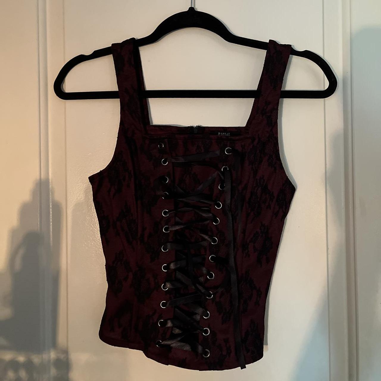 Spencer's Women's Corset Depop