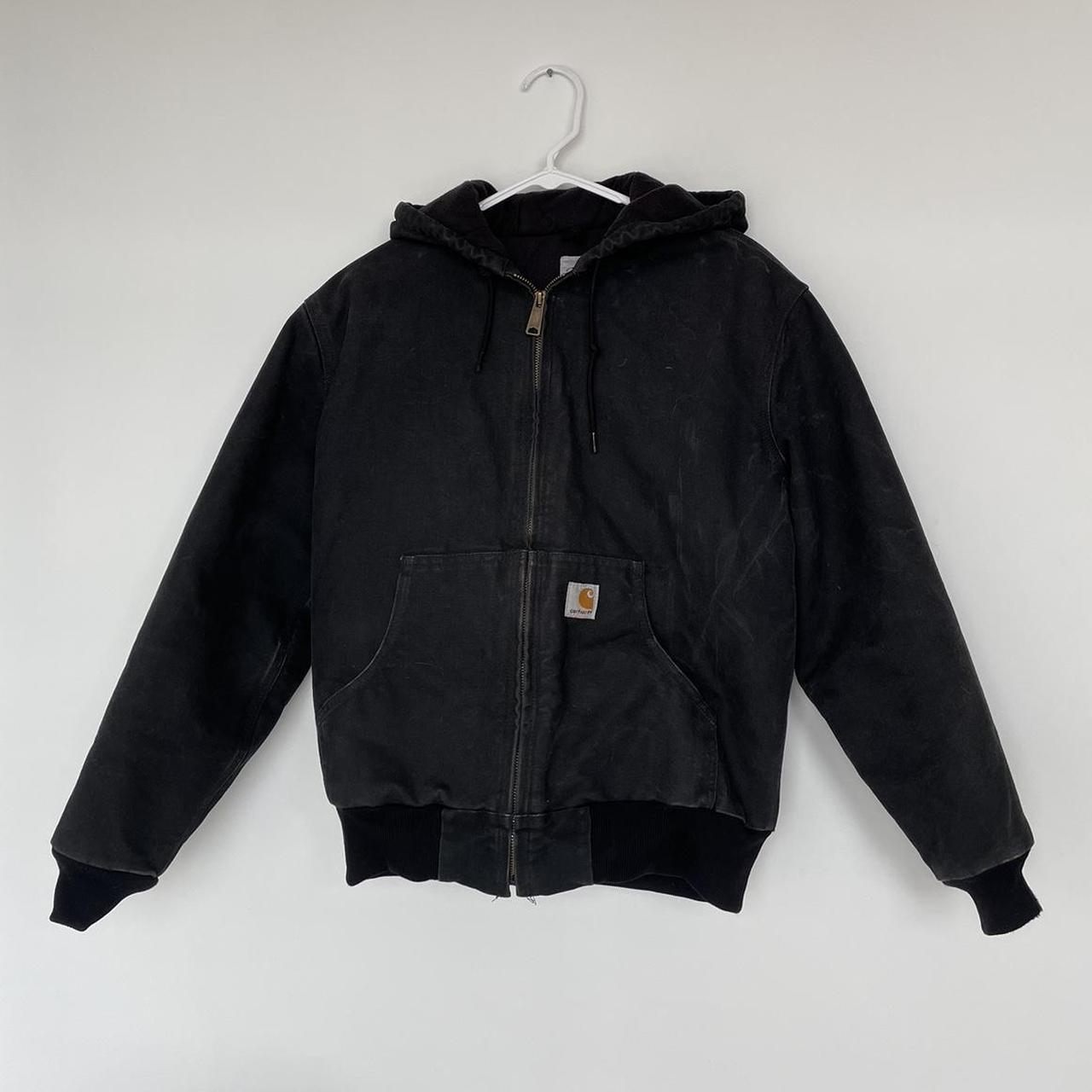 Carhartt Men's Black Jacket | Depop