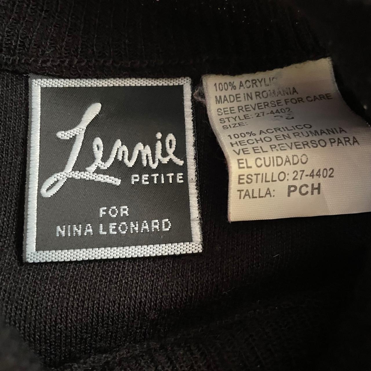 1990s/Y2K Lennie Petite for Nina Leonard Black