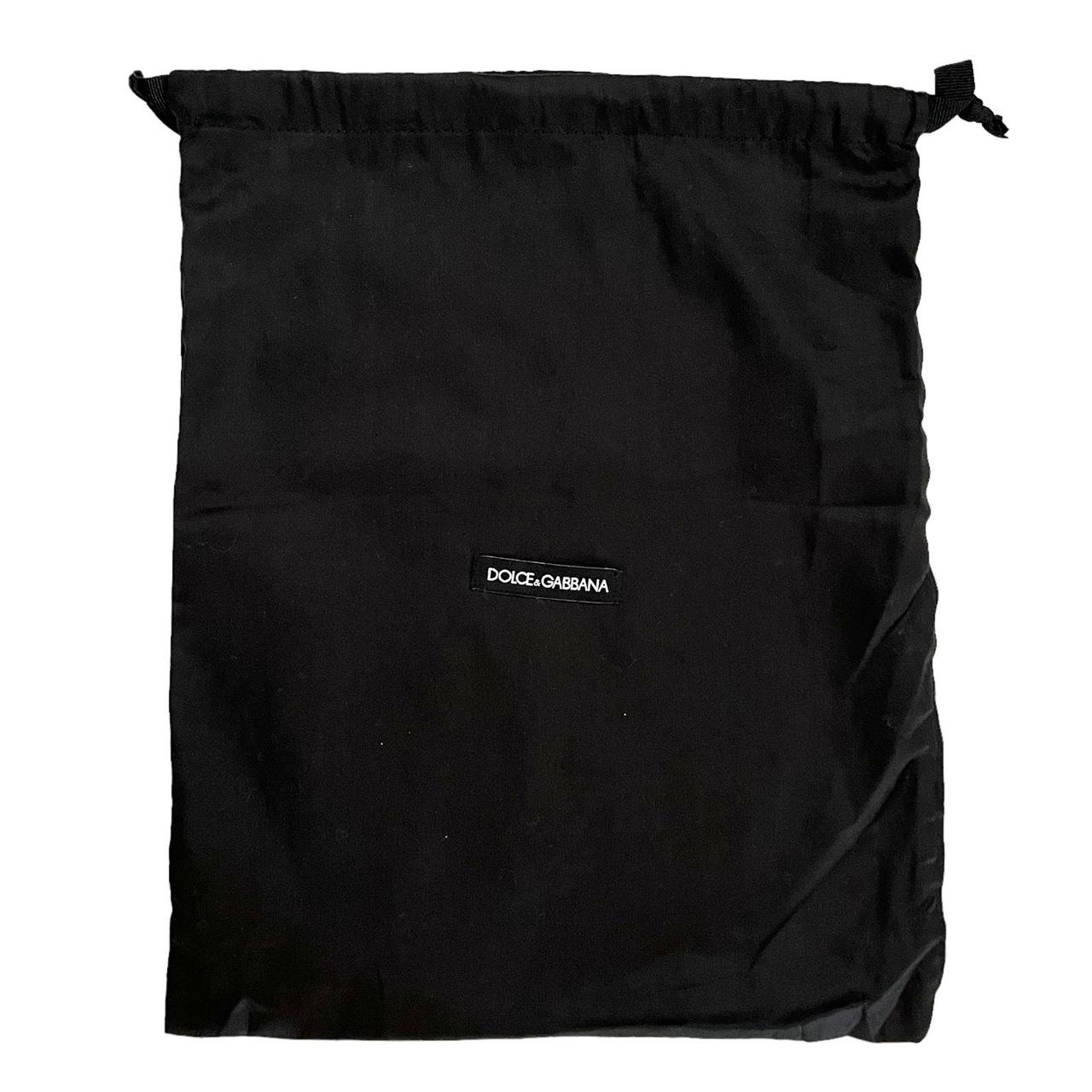 Dolce Gabbana Black Drawstring Dust Bag Protective. Depop