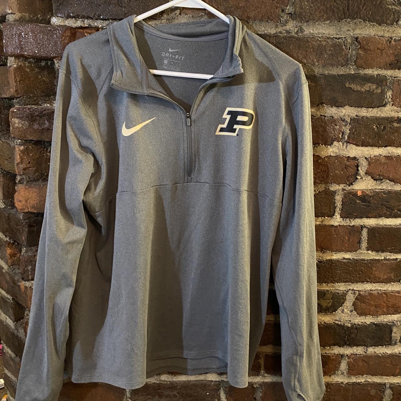 purdue nike quarter zip