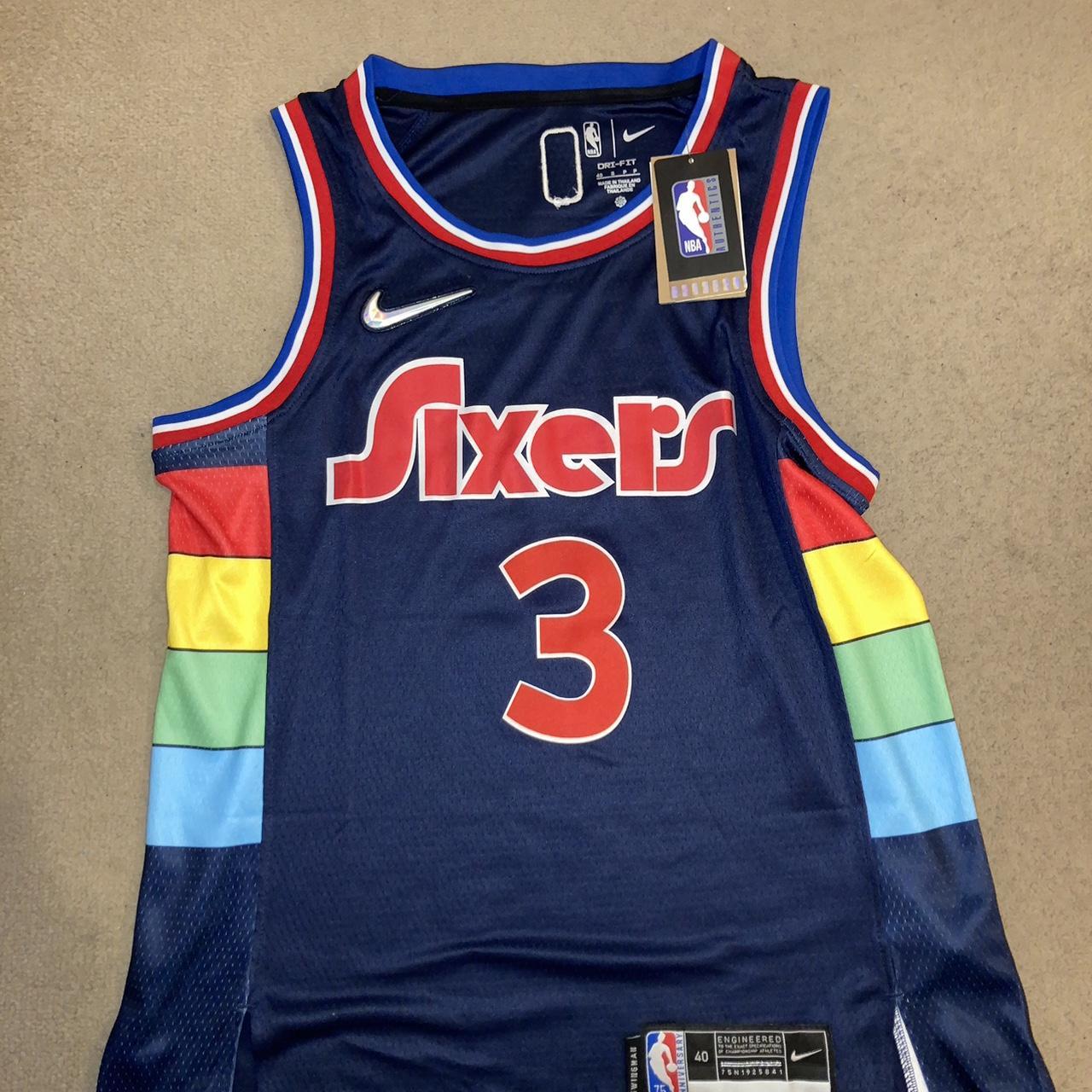 Allen Iverson ‘City Edition’ Jersey -Brand New... - Depop