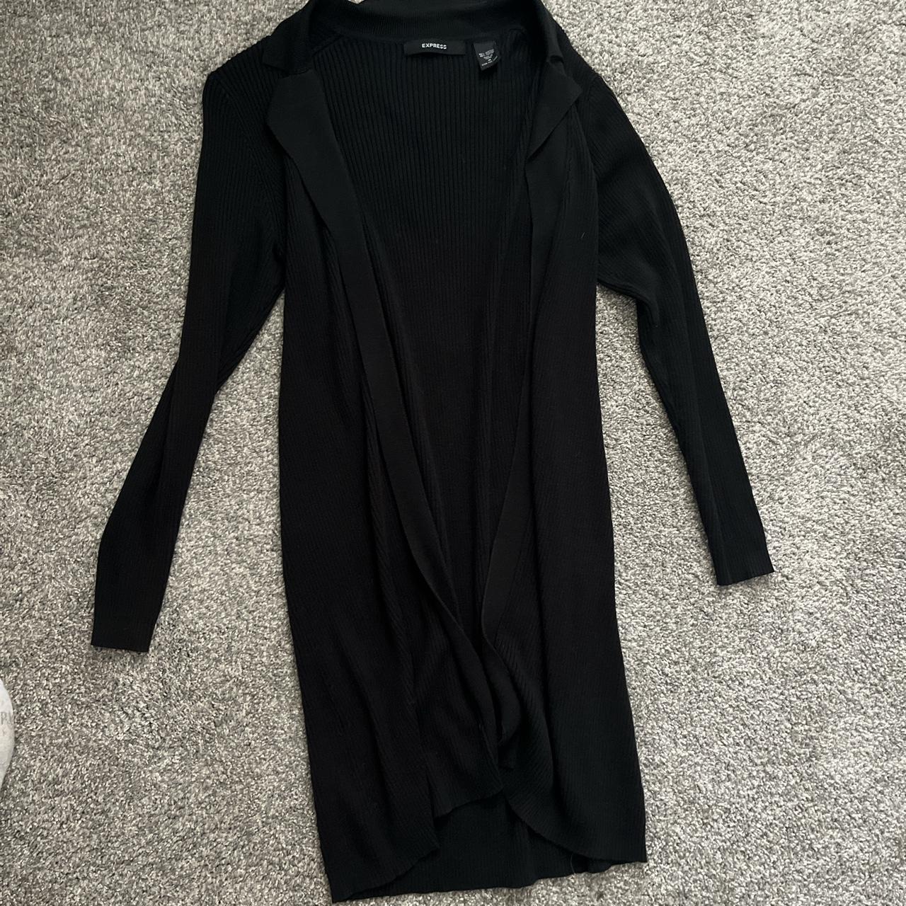 Express brand long cardigan No rips/stains... Depop