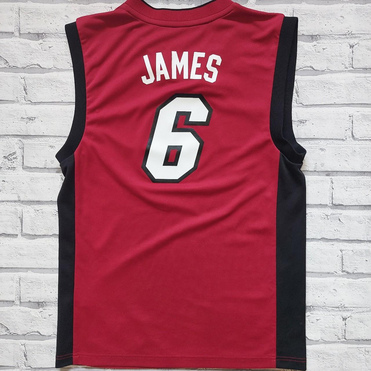 LeBron James Miami Heat Adidas Jersey Size small... Depop