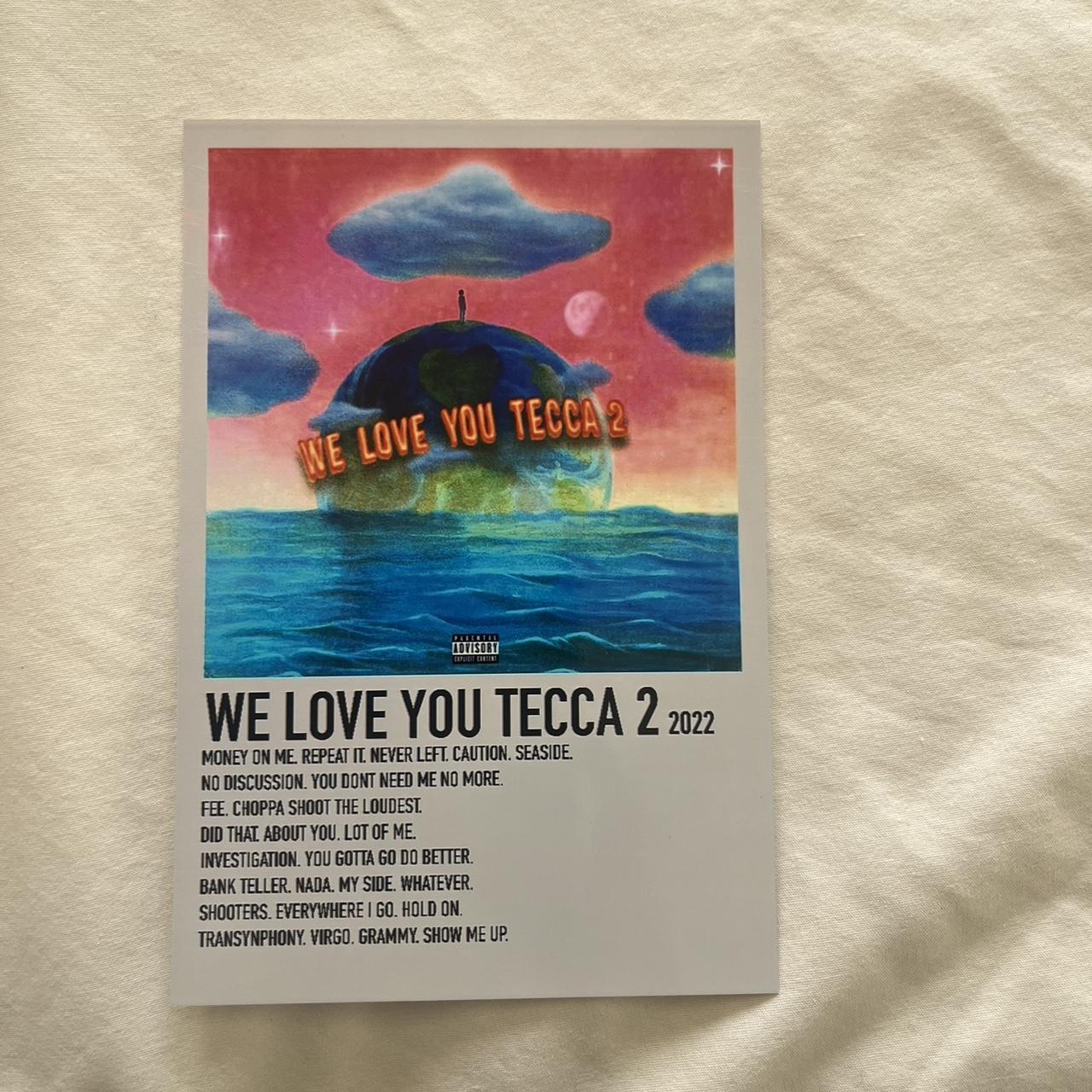 Lil Tecca We Love You Tecca 2 Album Cover Depop