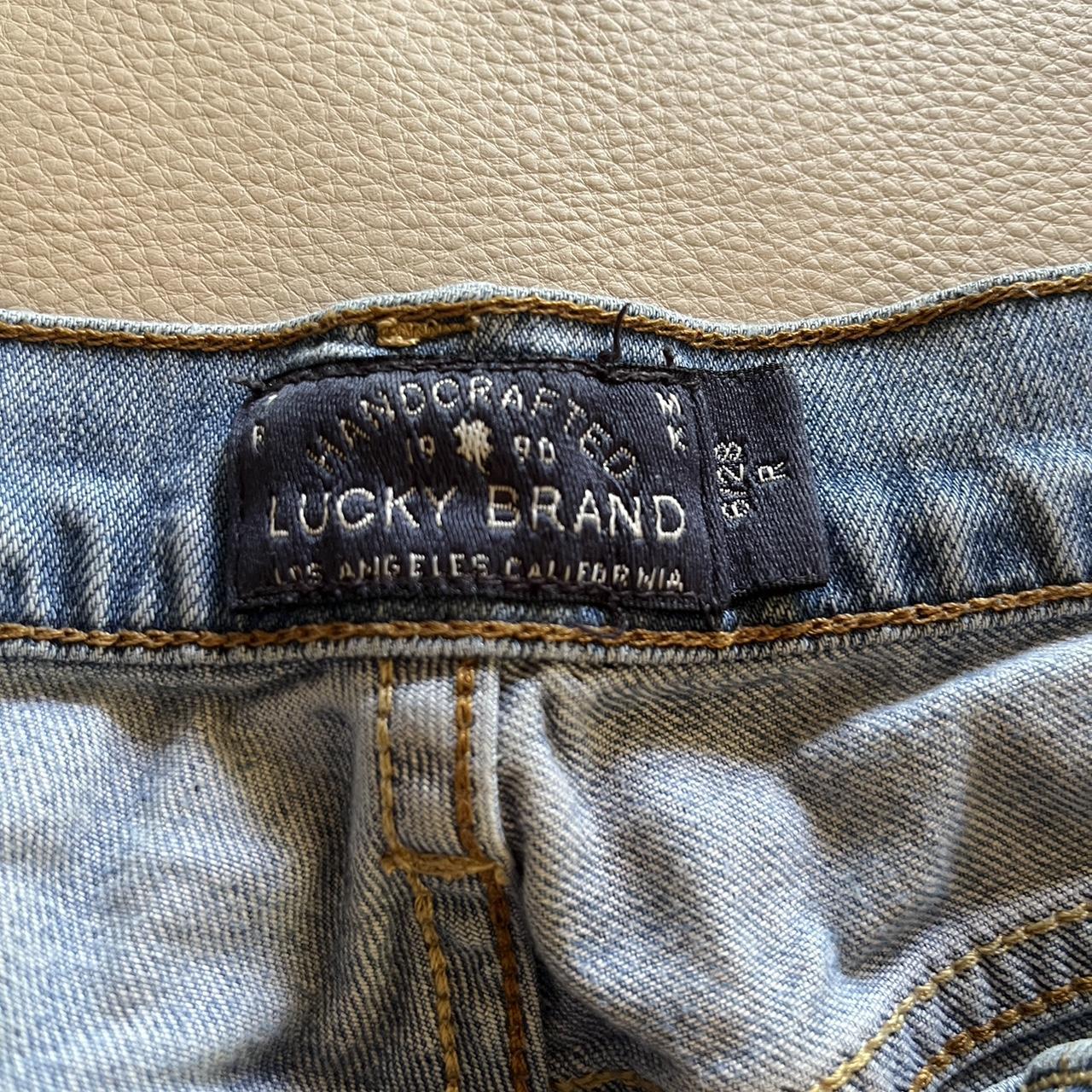 Light wash Lucky jeans Size 6 - Depop