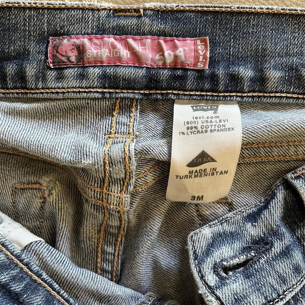 Slouch straight Levi's jeans Light-wash,... - Depop