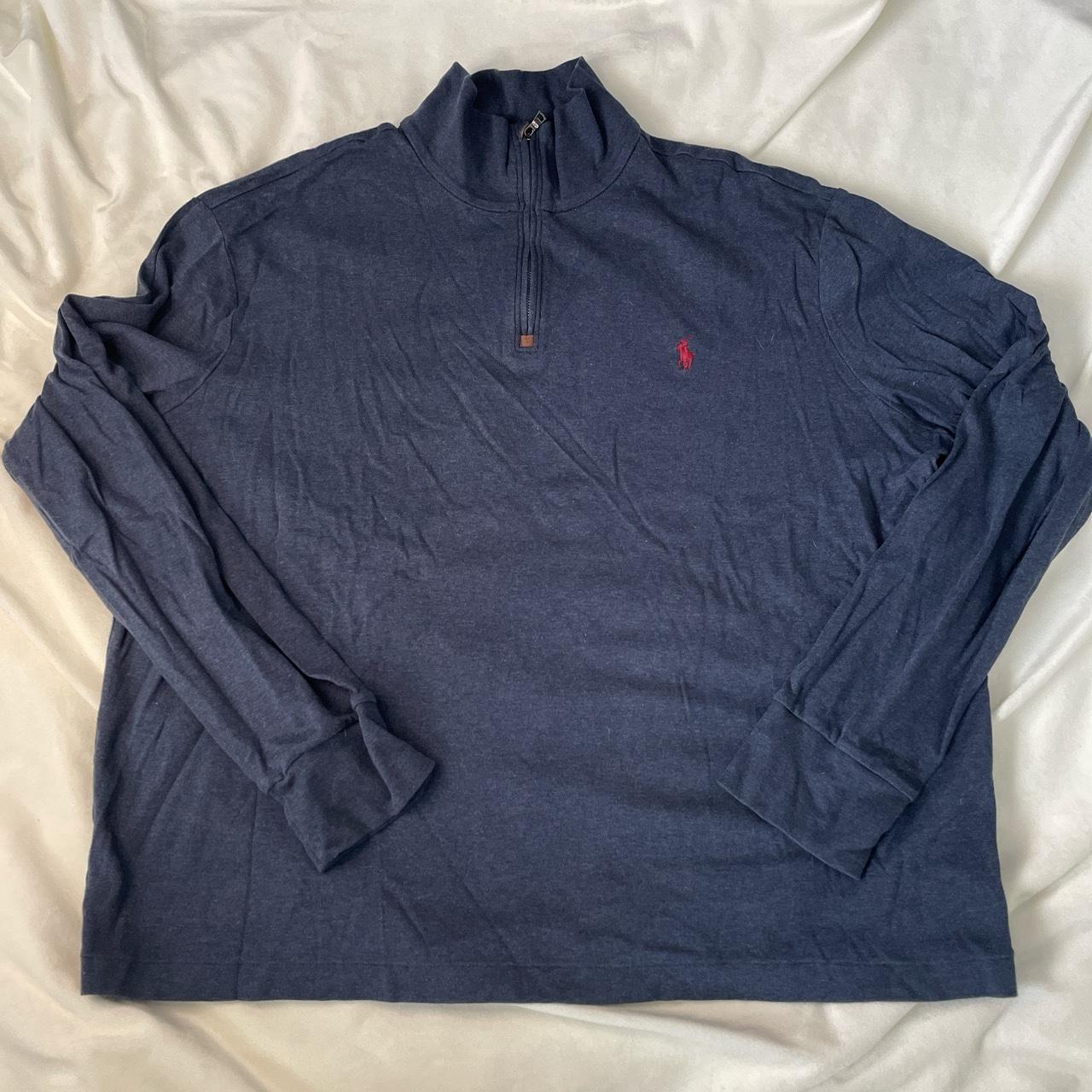 RALPH LAUREN POLO QUARTER ZIP - light, tshirt... - Depop