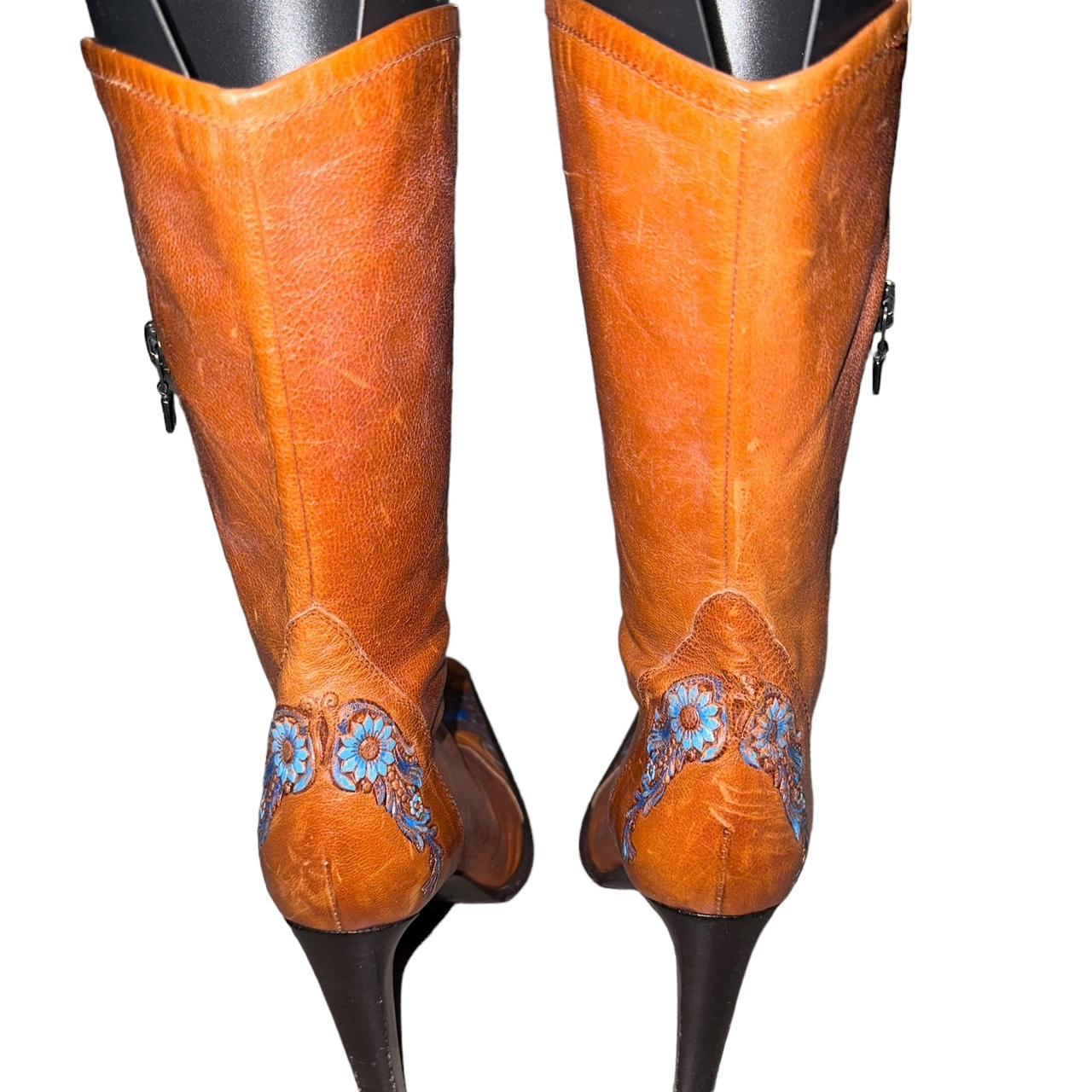 stiletto cowboy boots