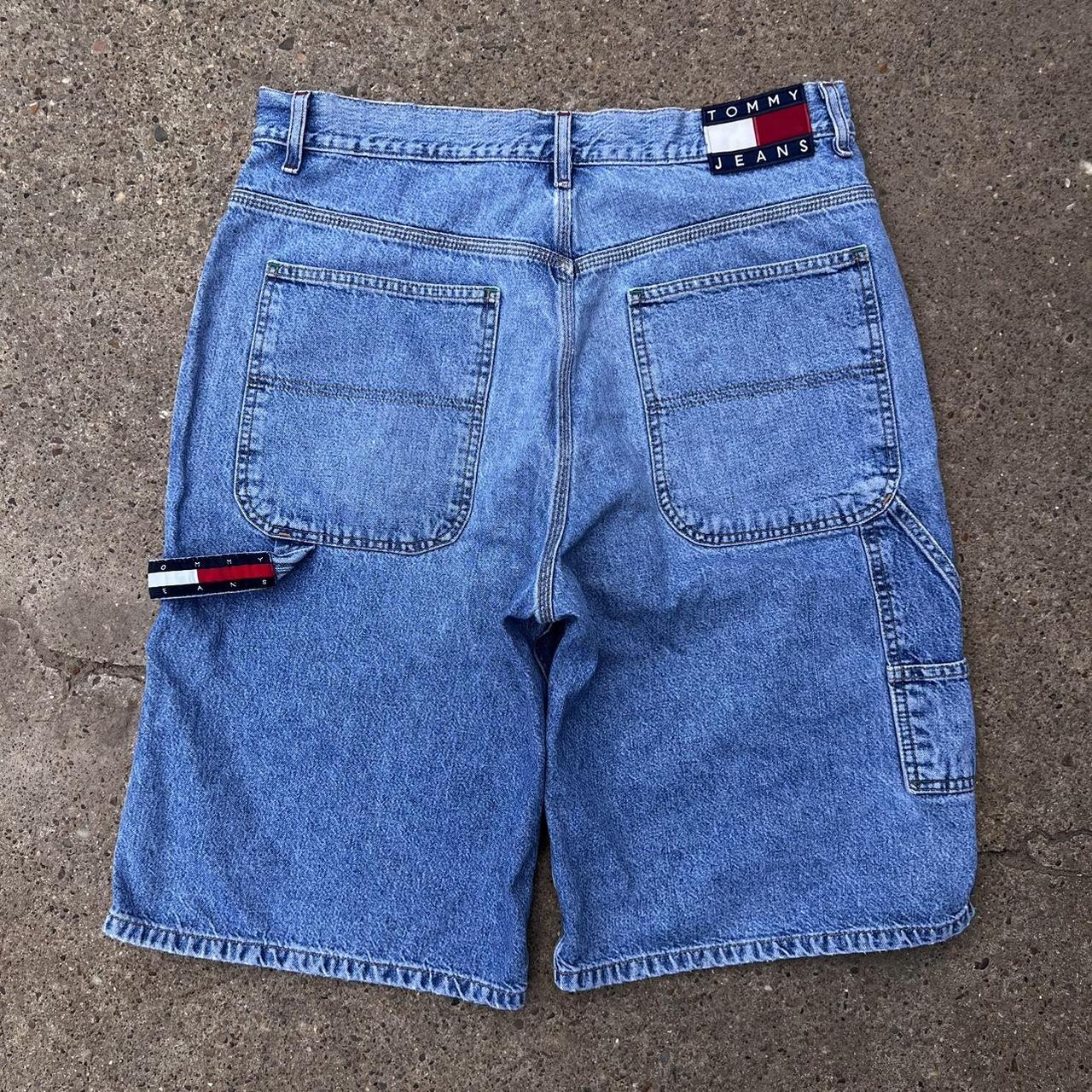 Tommy Hilfiger Men's Blue Shorts | Depop