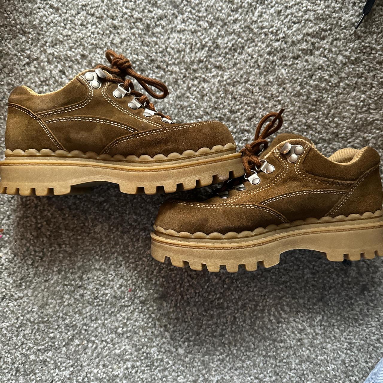 platform work shoes