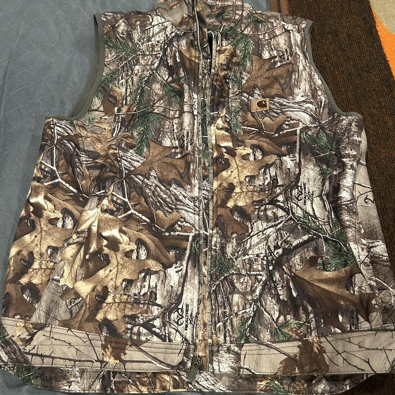 Carhartt camo vest best sale