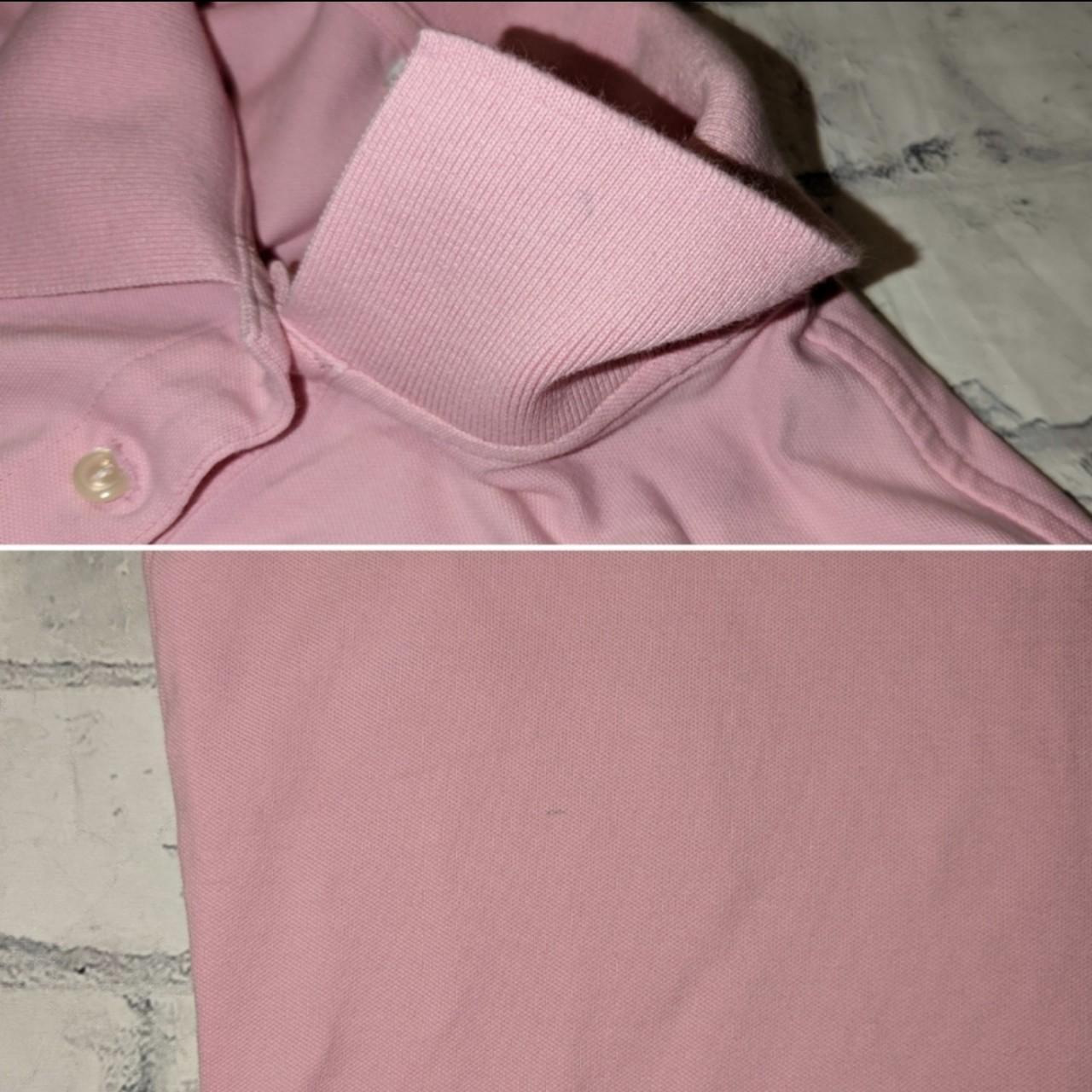 Lacoste Women's Pink Poloshirts Depop