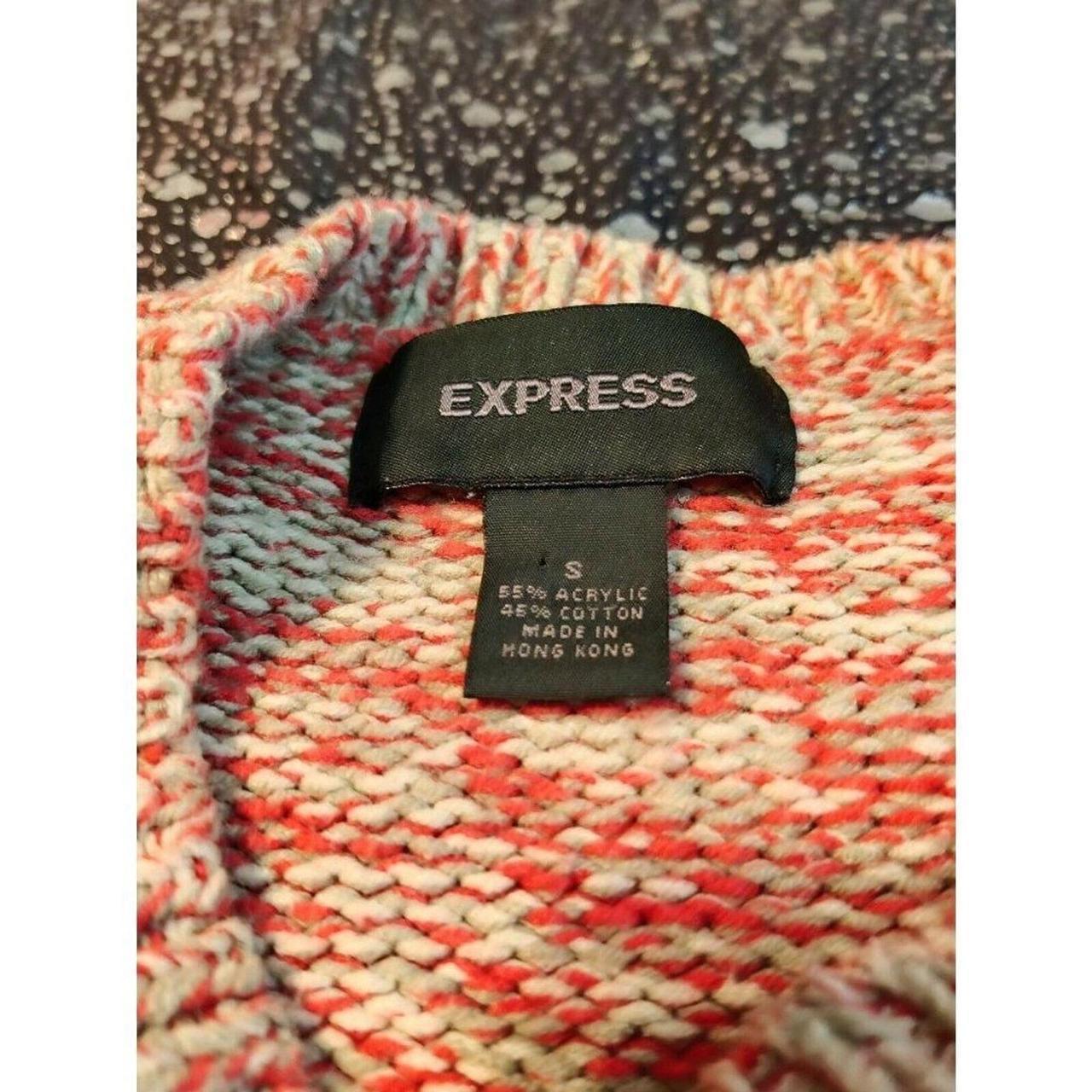 Express Women's Sweater - Multi - S – Express Lon… - image 5