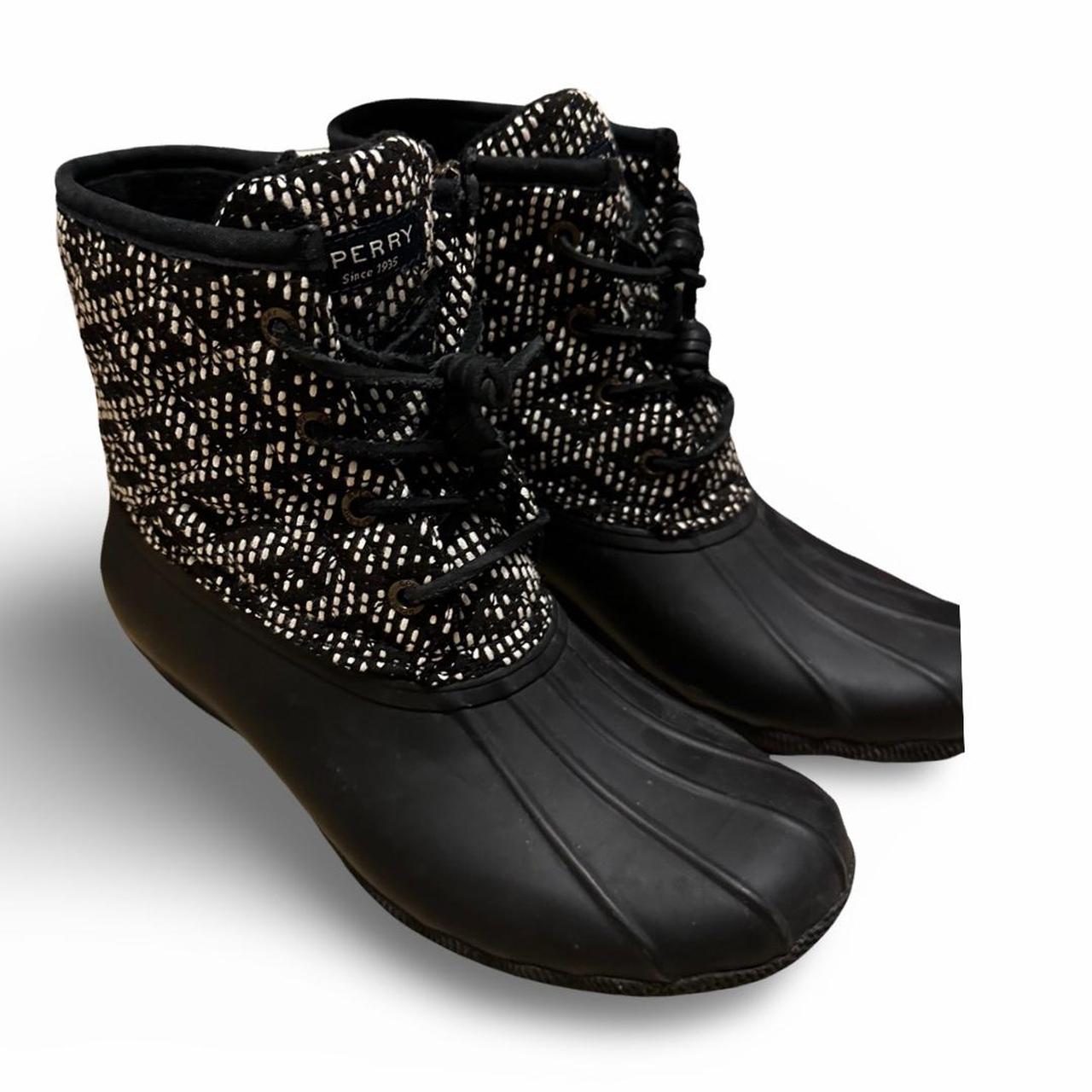 sperry quilted boots