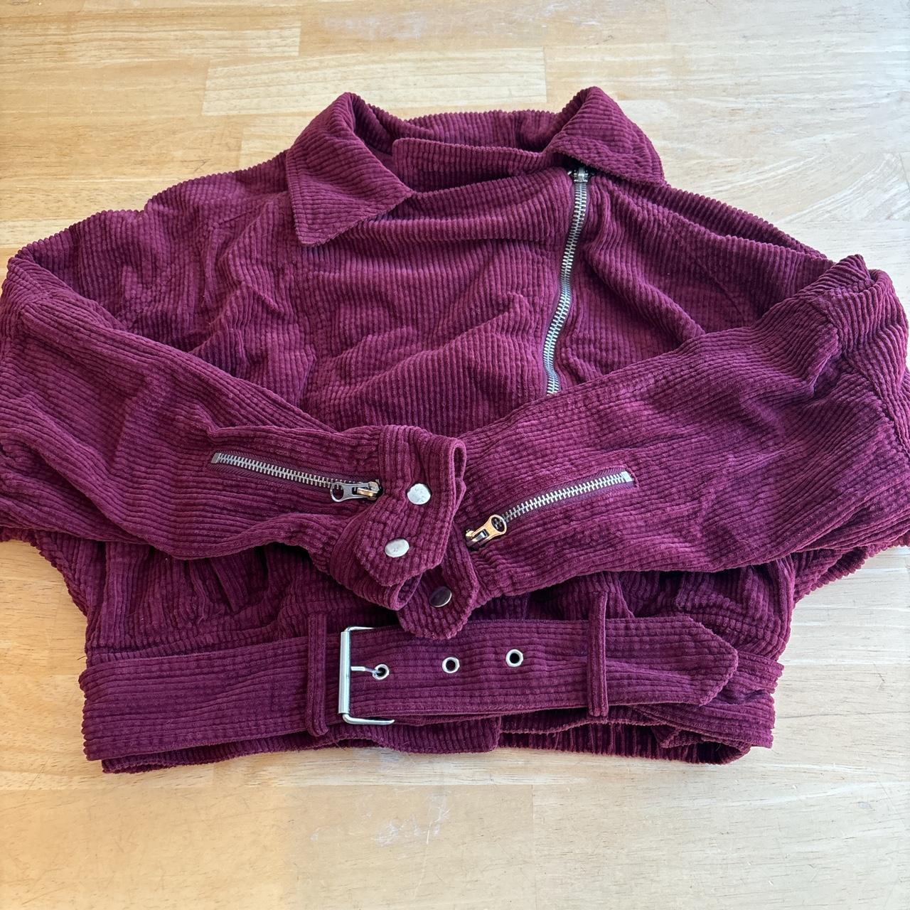 Free shops People Dolman Corduroy Moto Jacket