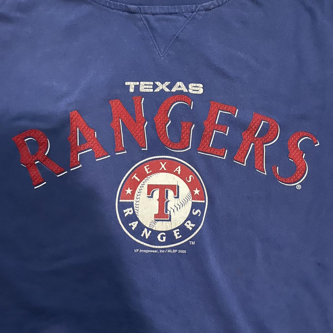 Y2K Rangers Texas Majestic t-shirt Size: L P2P: - Depop