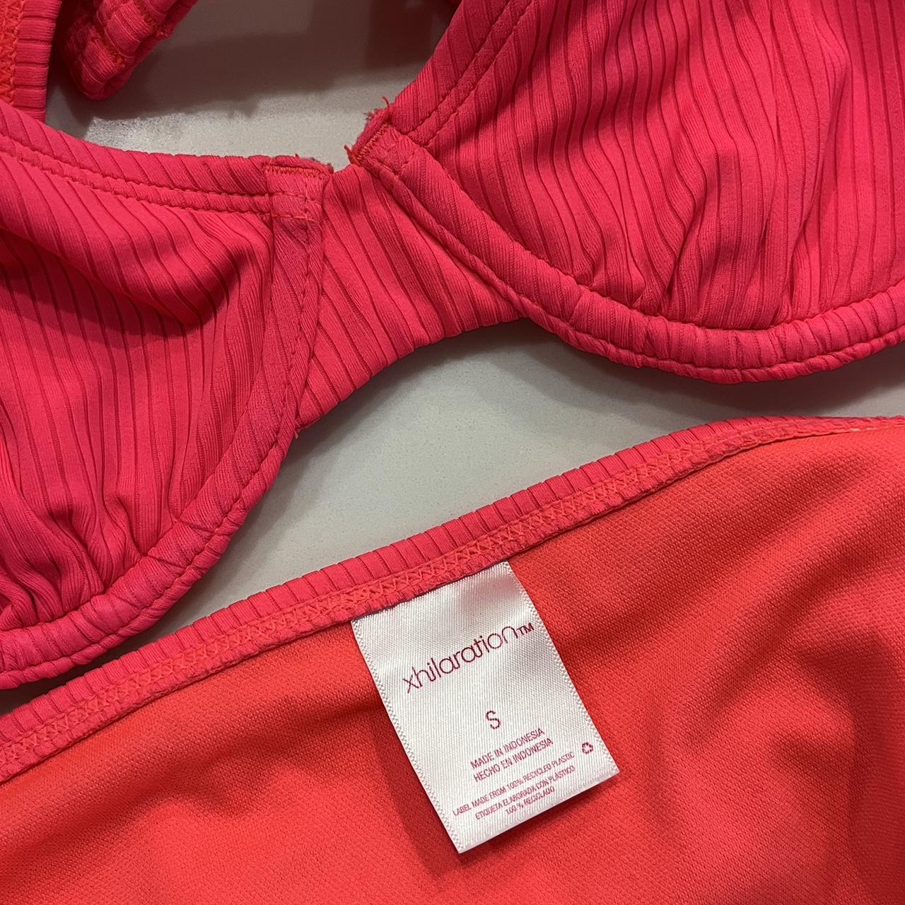 bright pink/red bikini from target top... Depop
