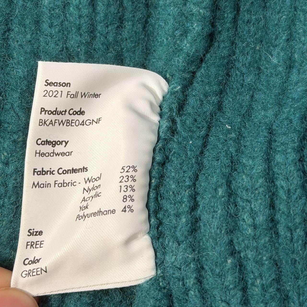 Ader Error Men's Beanies - Green – Ader Error gre… - image 7