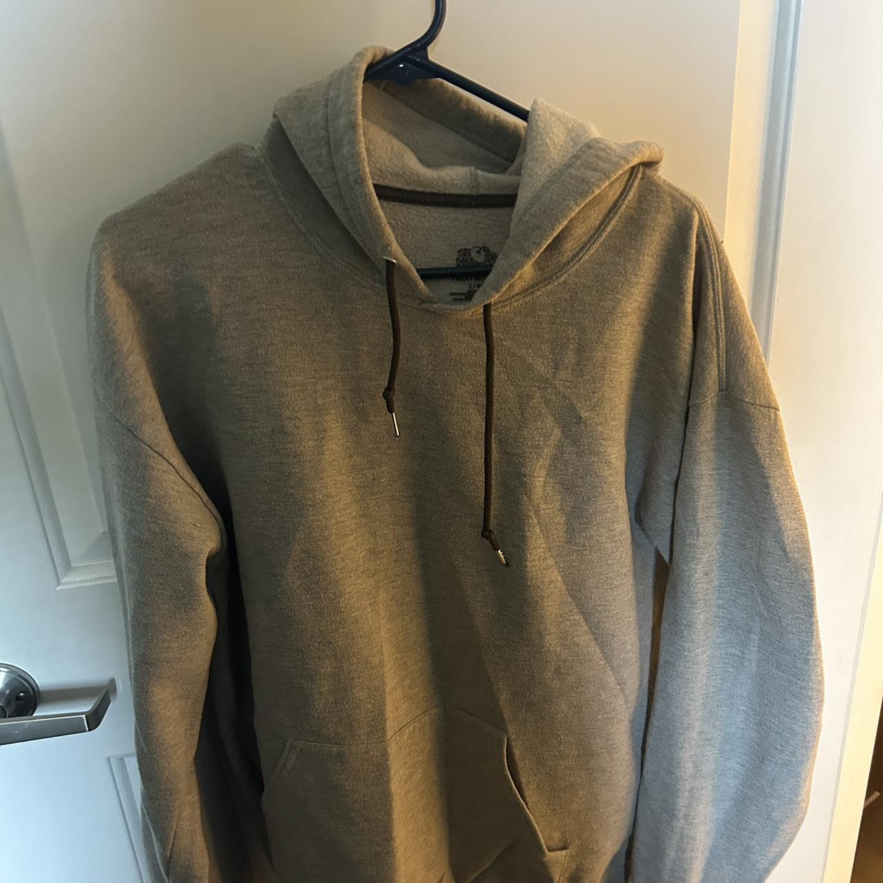 Large grey hoodie - Depop