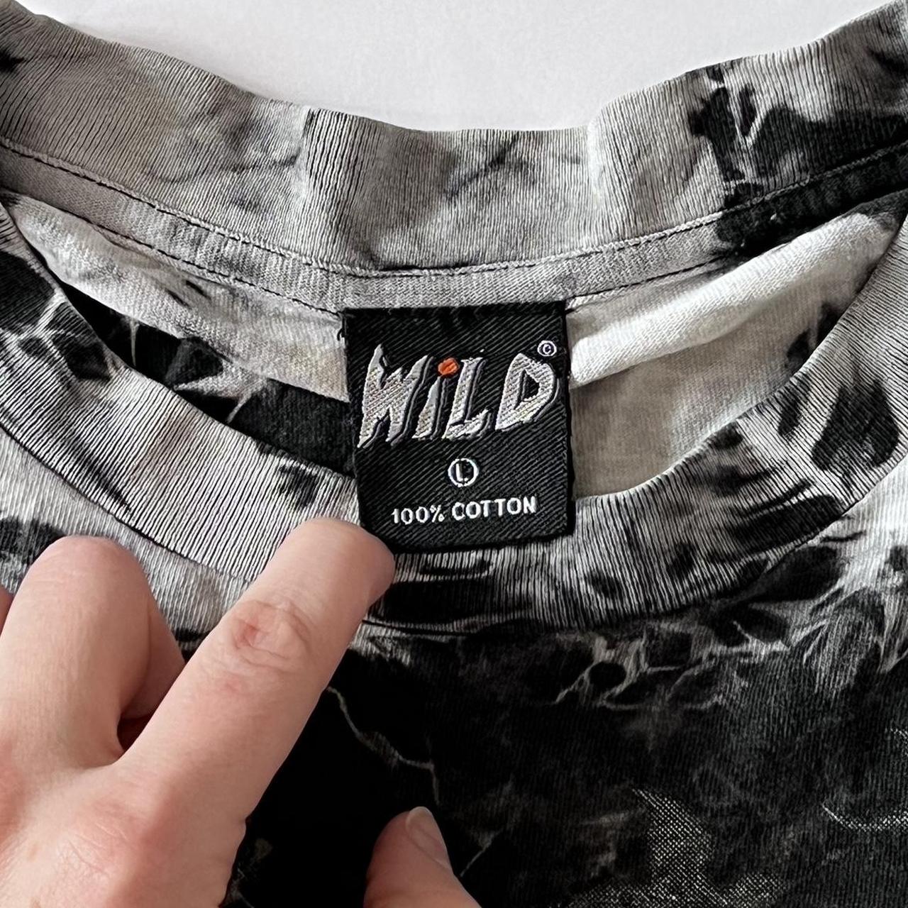 Wild Men's Black T-shirt (3)