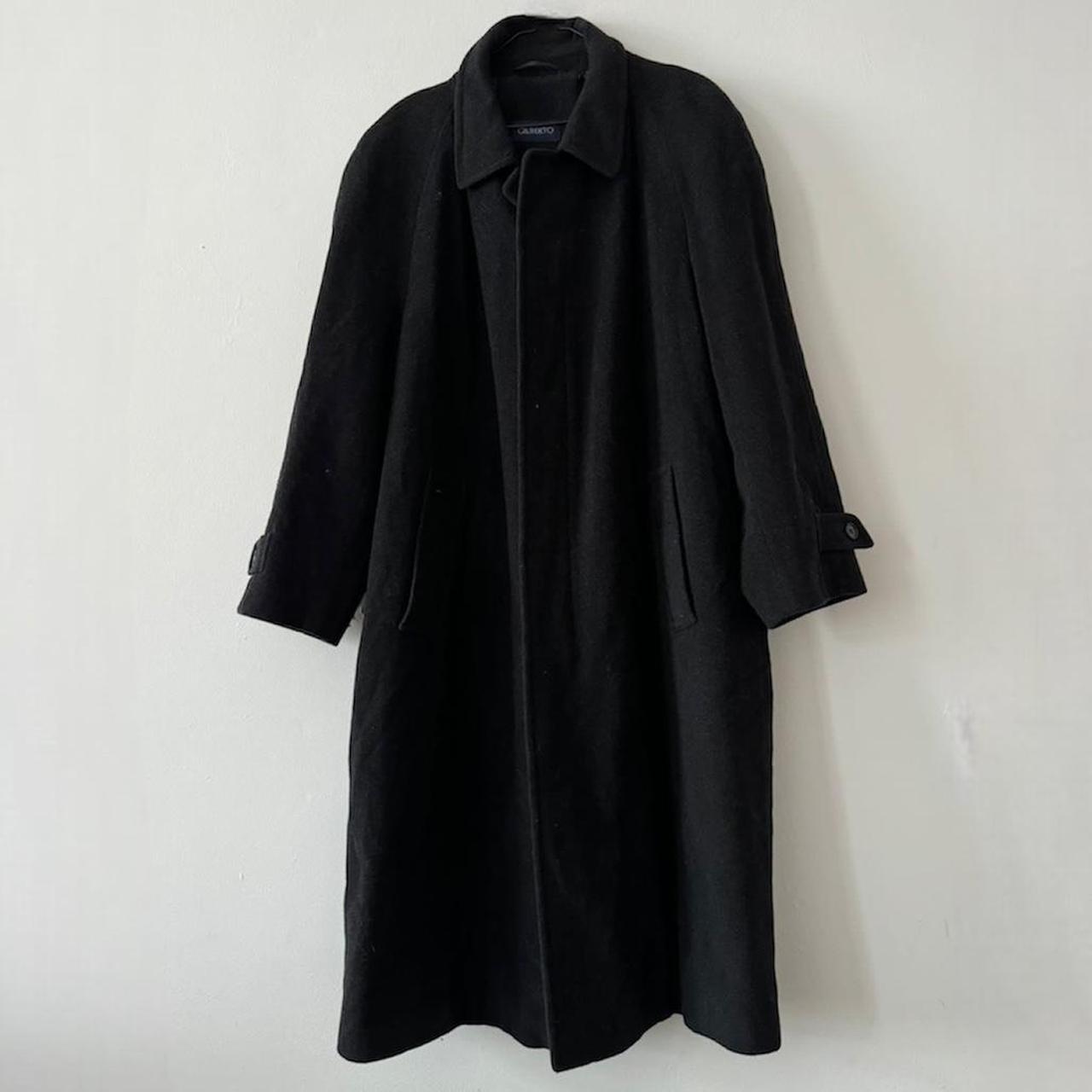 vintage classic lambs wool coat size... - Depop