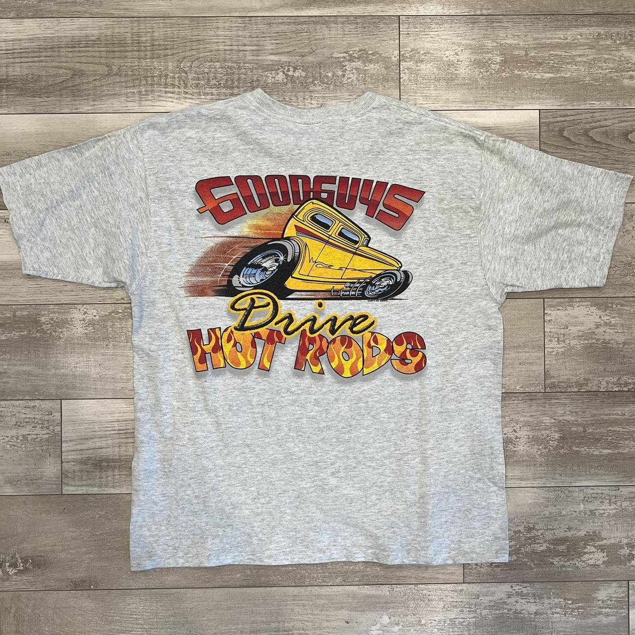 Vintage 2000 Good Guys Hot Rod Week Graphic Shirt... - Depop