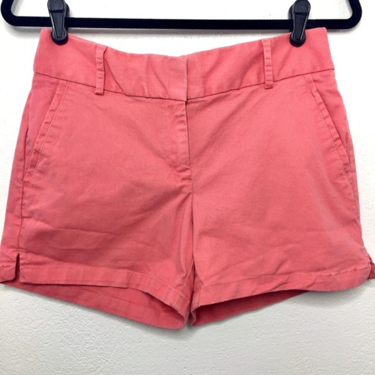 LOFT Women's Red and Pink Shorts | Depop