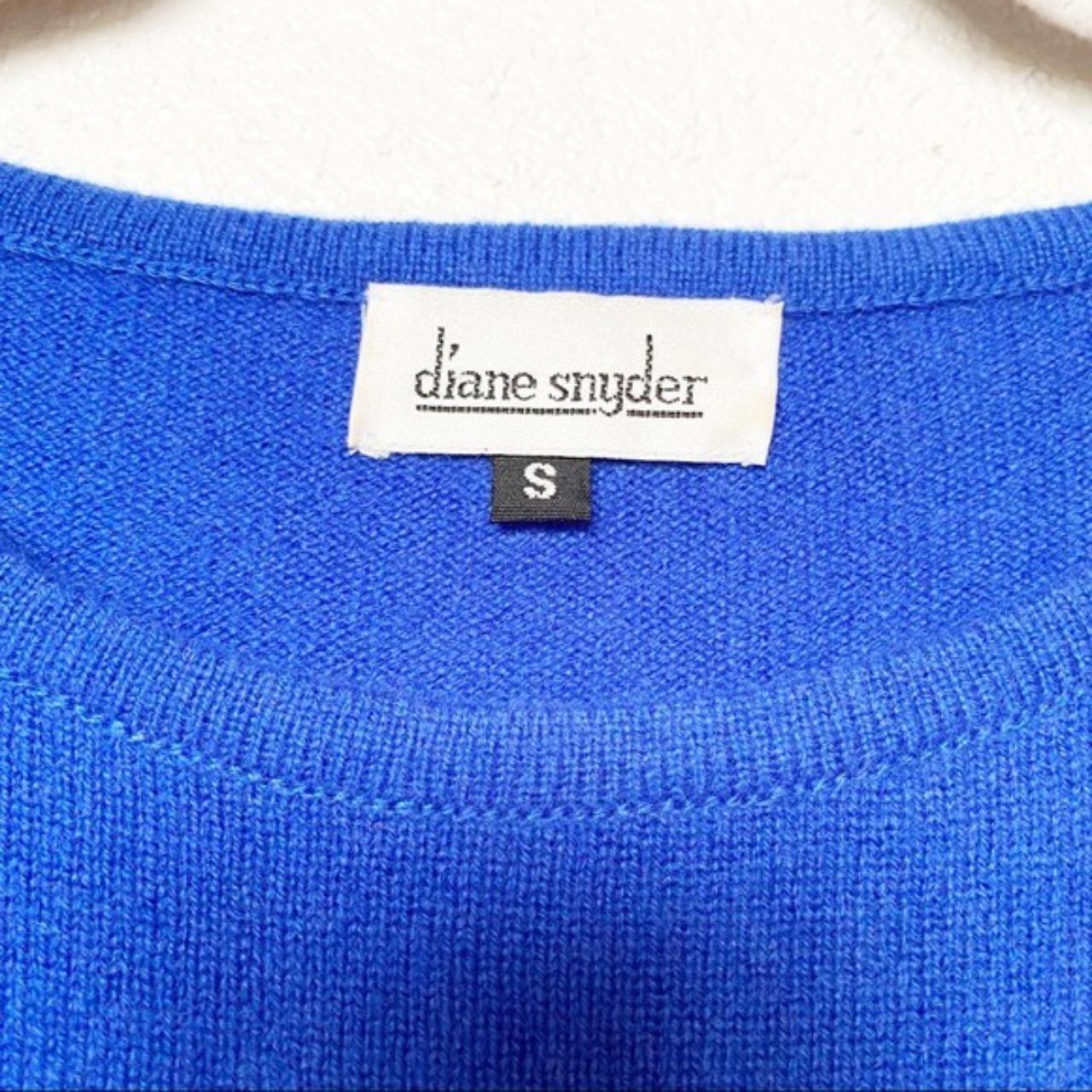 Diane Snyder 100% Cashmere Tie-neck Sweater - on sale Size M