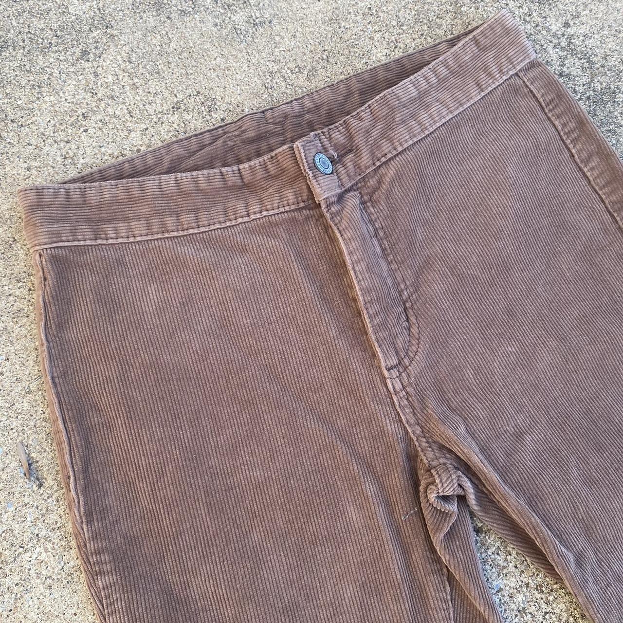 tan corduroy pants. by j. galt (brandy melville).... - Depop