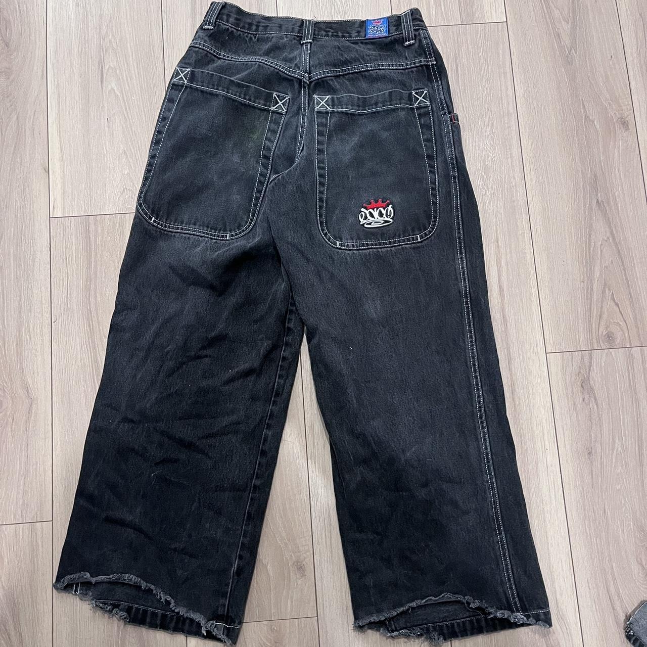 JNCO Jeans red crown from the early 90’s from... - Depop