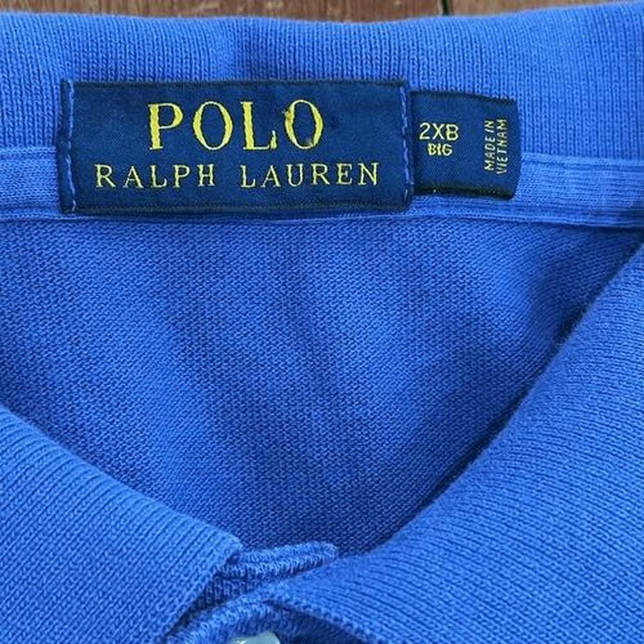 Polo Ralph Lauren Men's Polo shirt - Blue - XXL –… - image 3