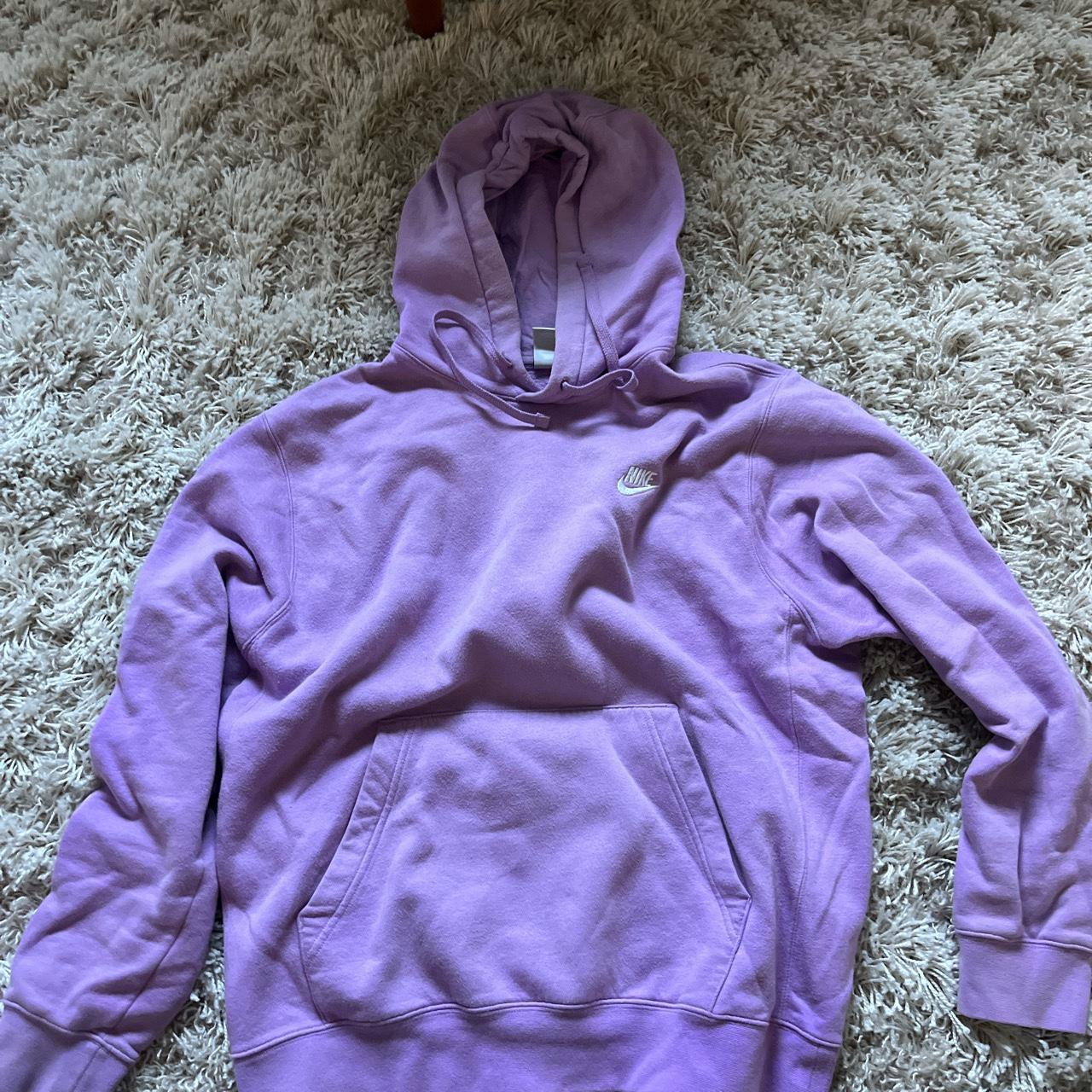 mens nike purple hoodie