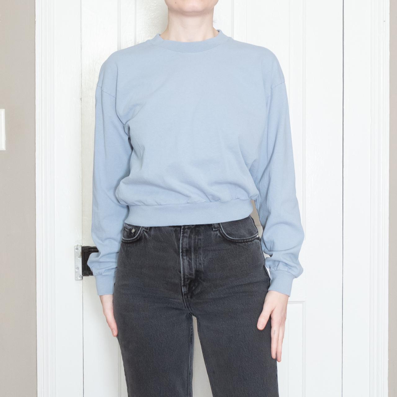 Los Angeles Apparel Long Sleeve Garment Dye Depop