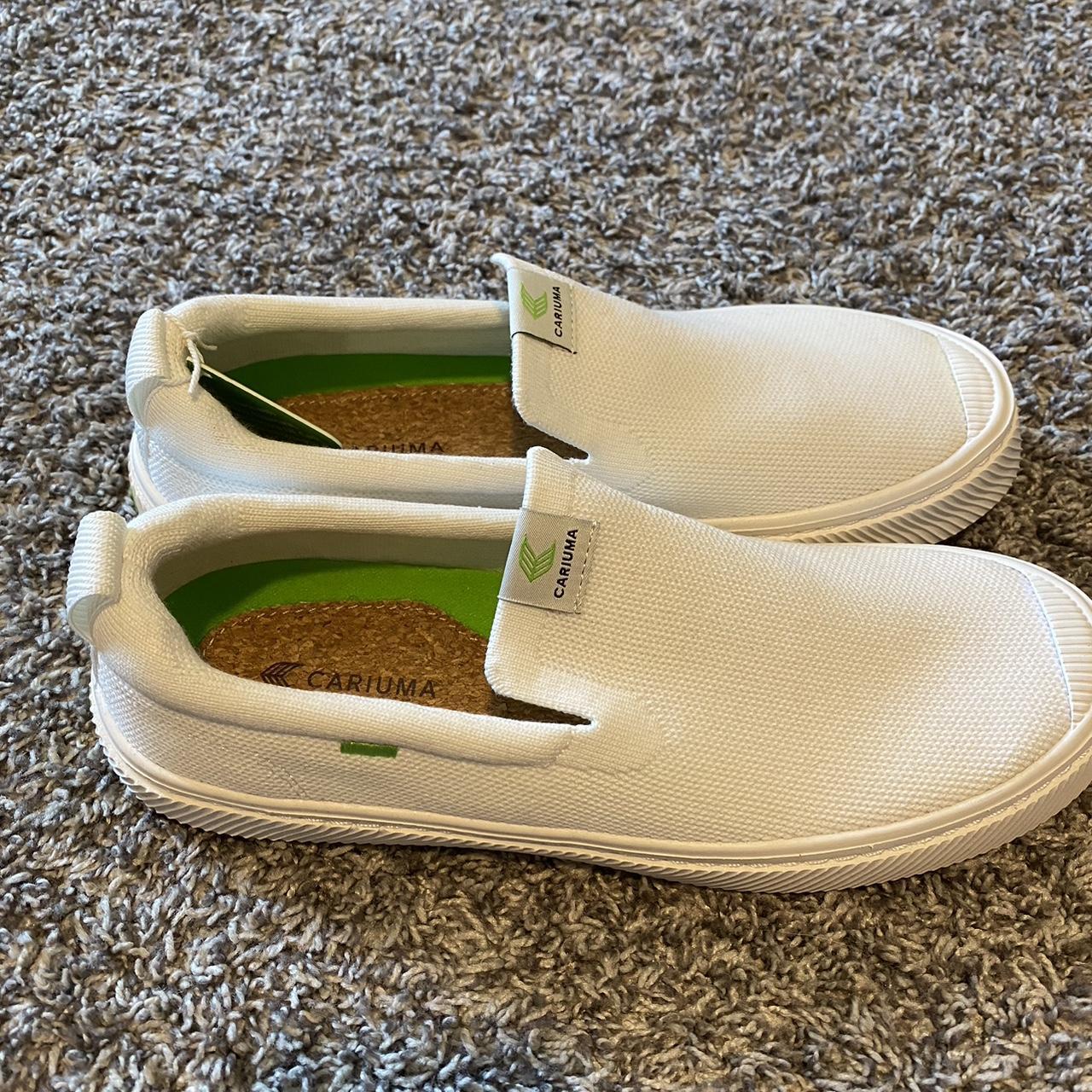 Brand new cariuma slip on sneakers - sustainable,... - Depop