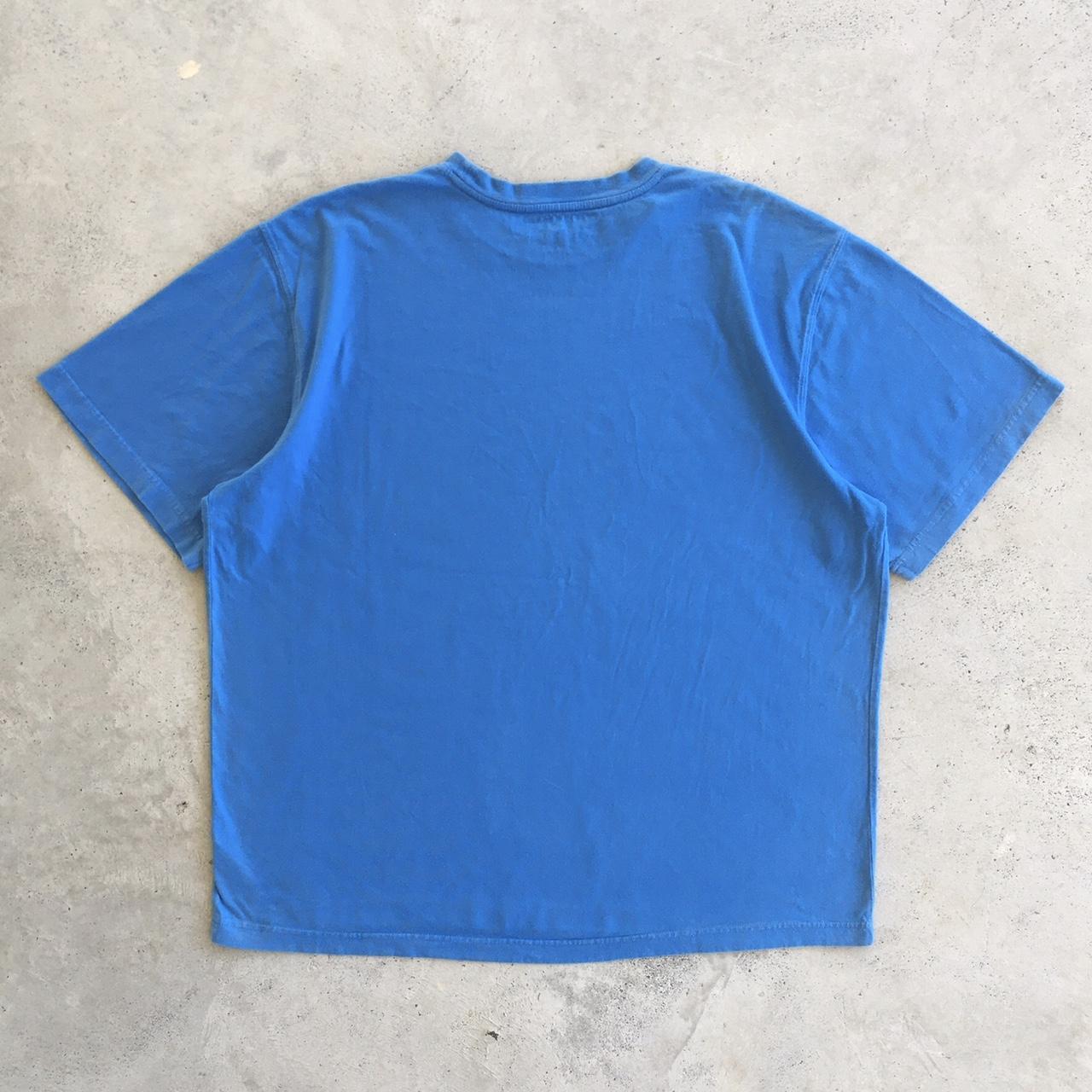 Faded Glory Men's Blue T-shirt | Depop
